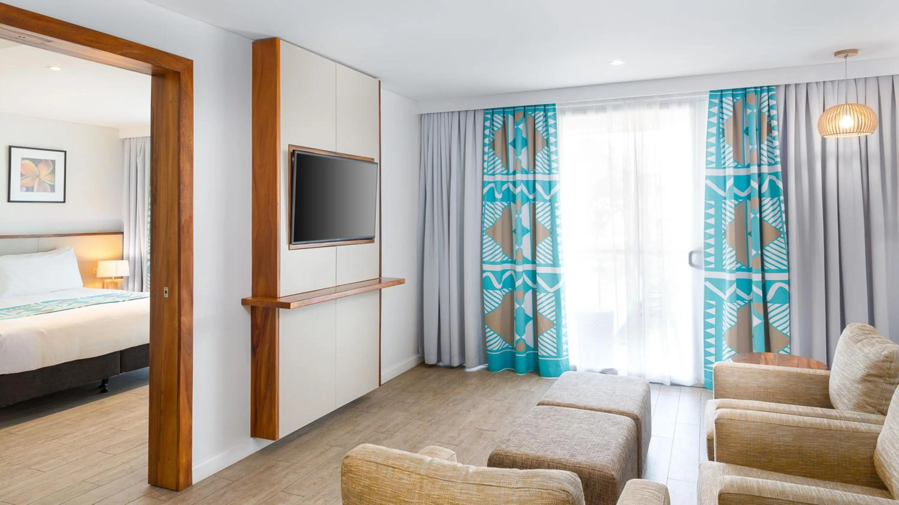 Photo of the whole room, Bed in Holiday Inn Suva by IHG