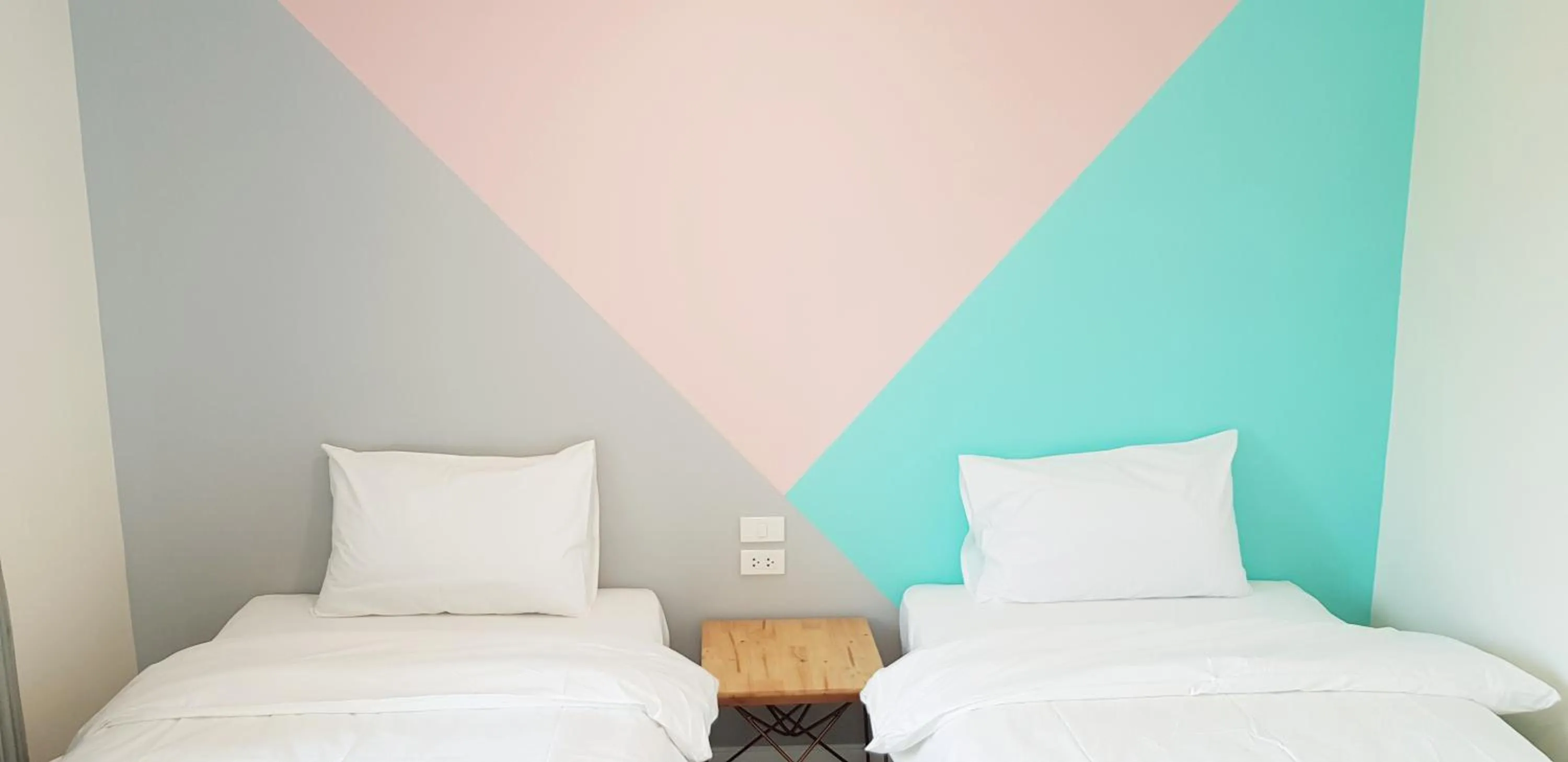 Bed in iRabbit Hotel