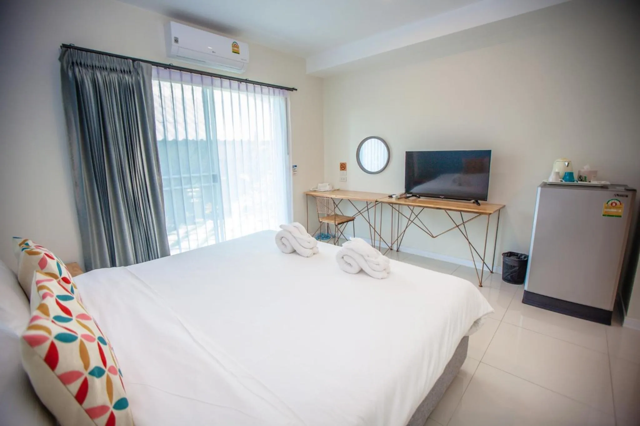 Bed in iRabbit Hotel