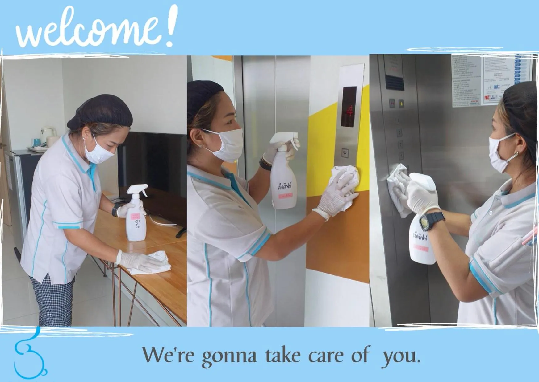 Staff in iRabbit Hotel