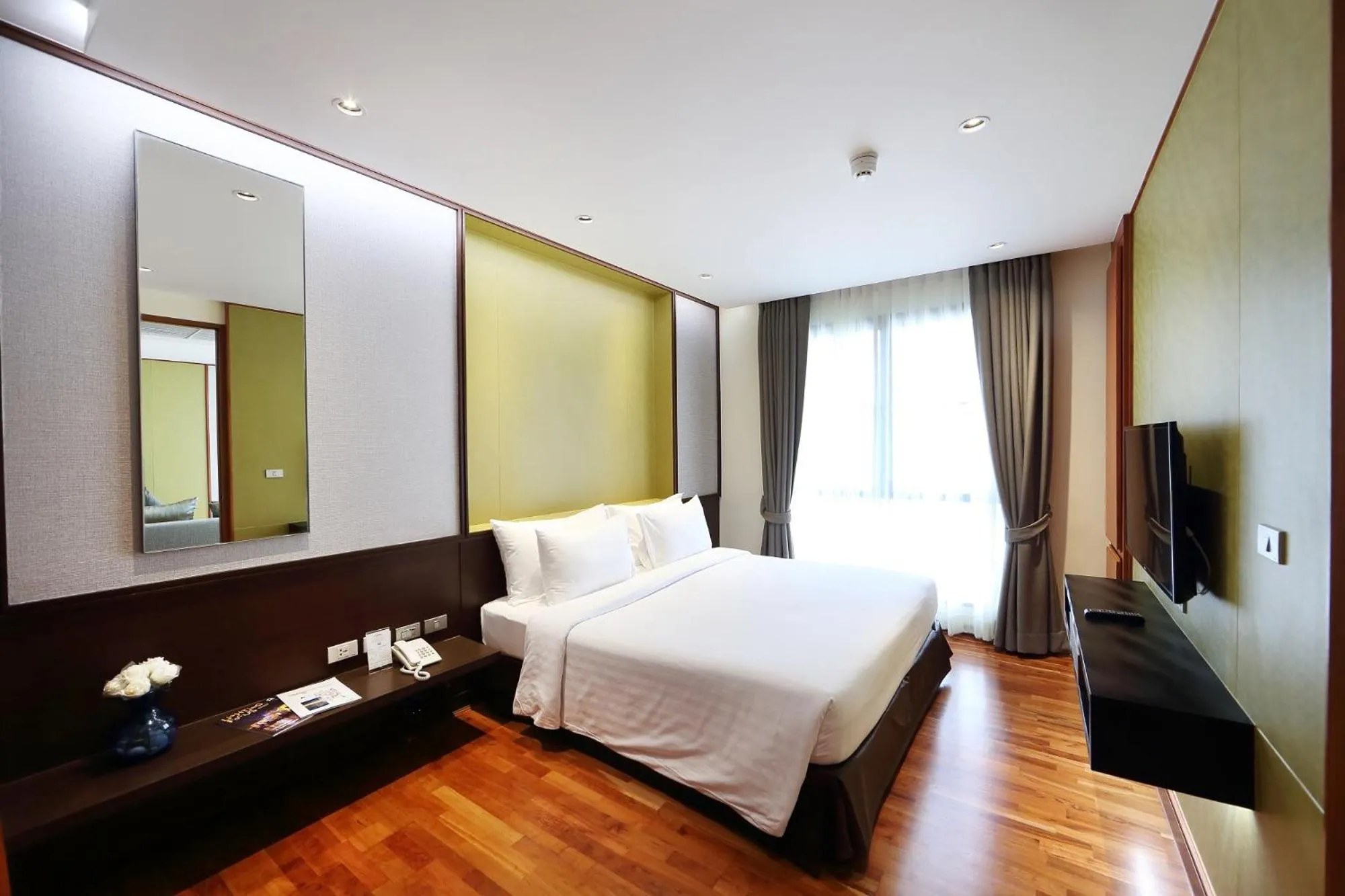 Bedroom, Bed in Amanta Hotel & Residence Ratchada