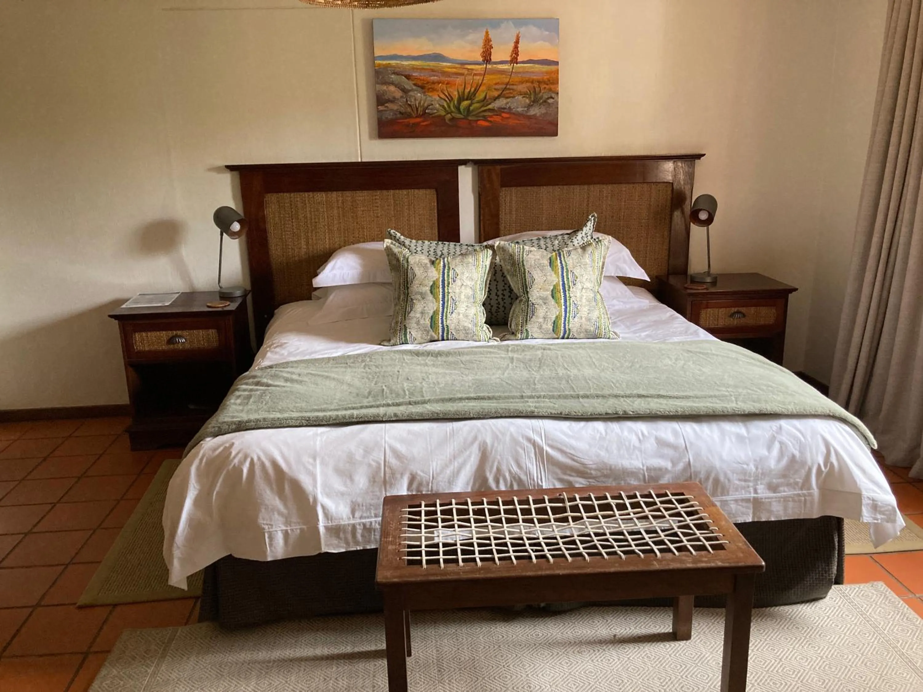 Bed in Naries Namakwa Retreat