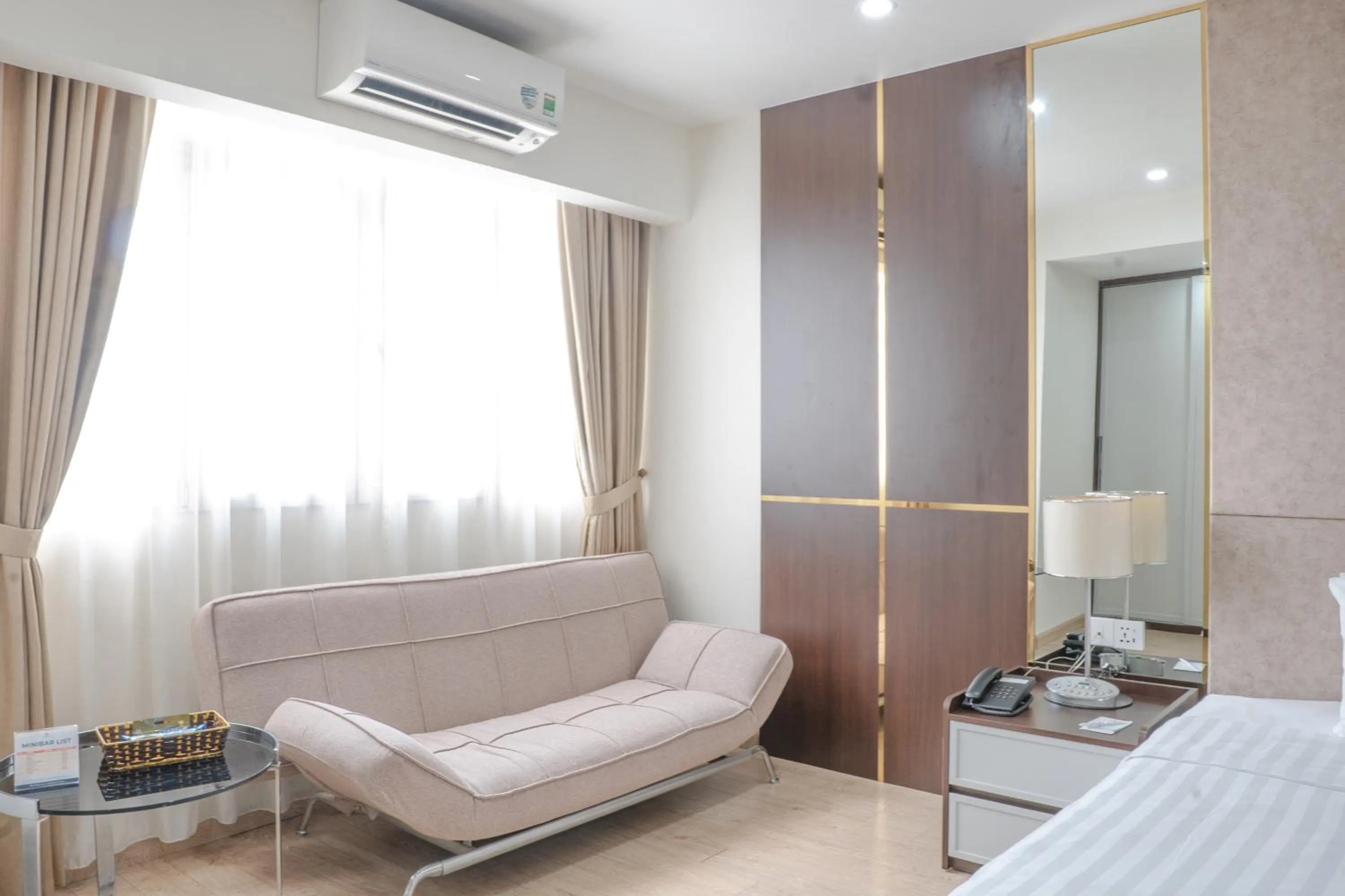 Bed in Bao Son International Hotel