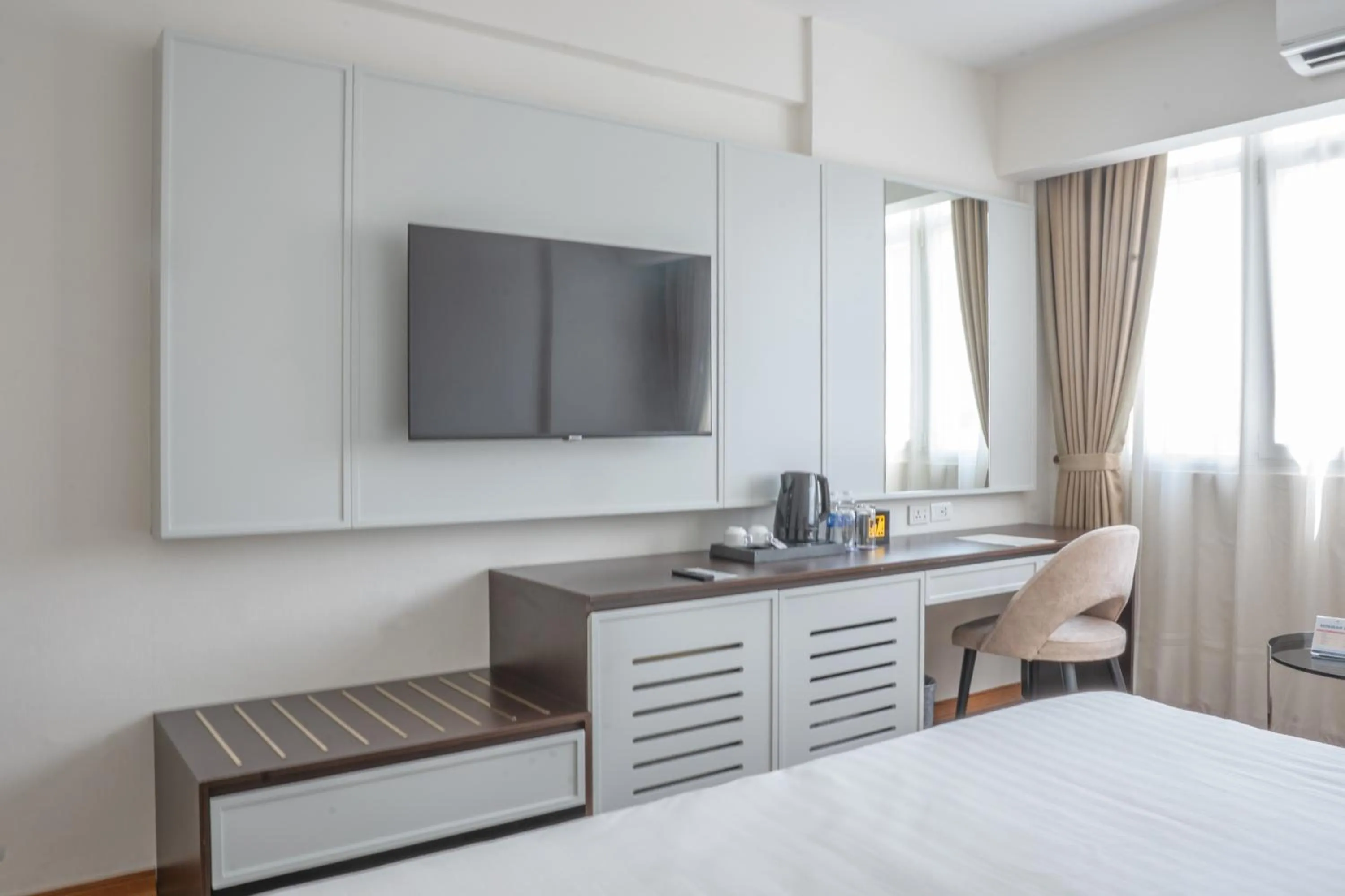 Bed in Bao Son International Hotel