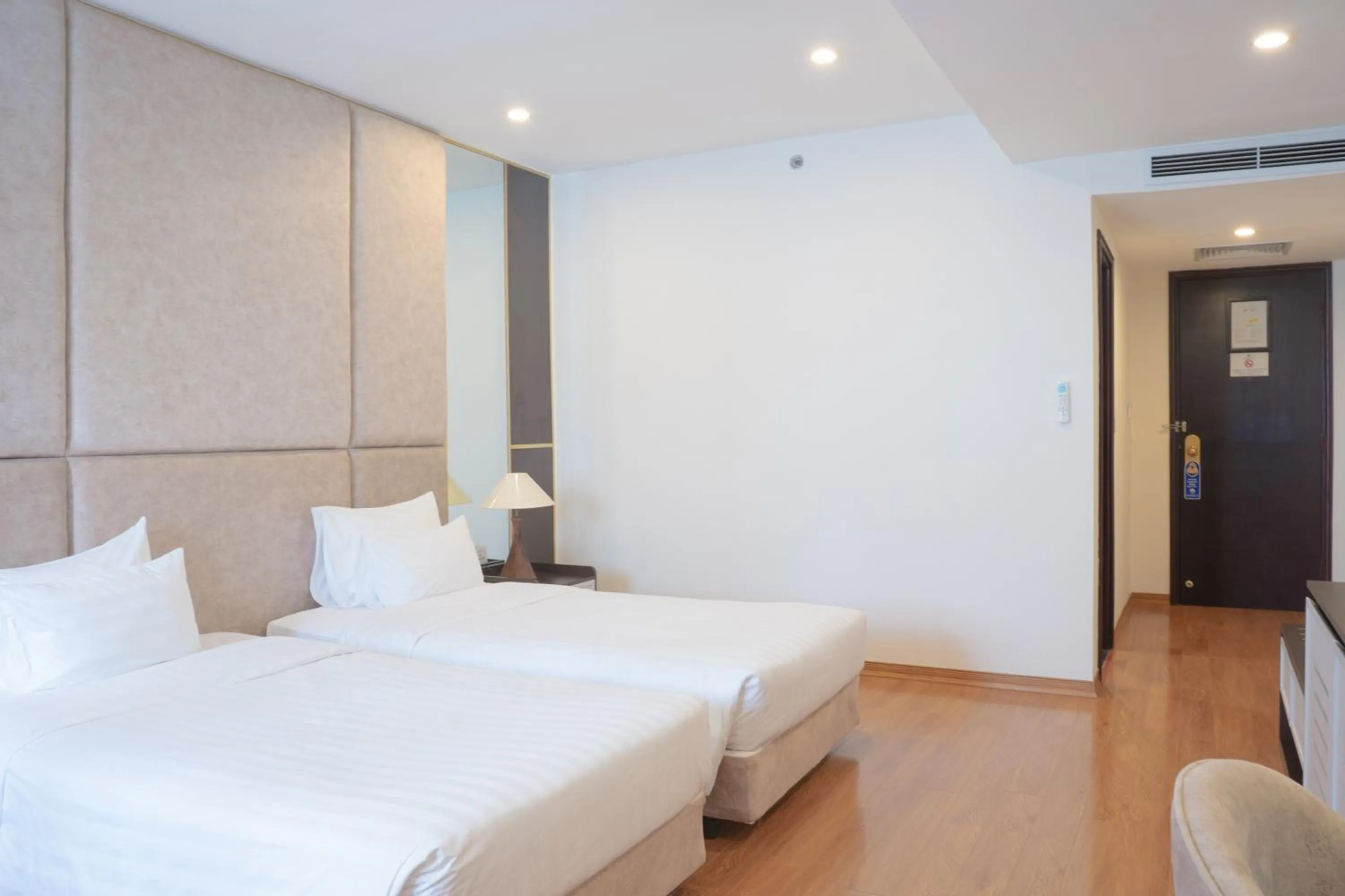 Bed in Bao Son International Hotel