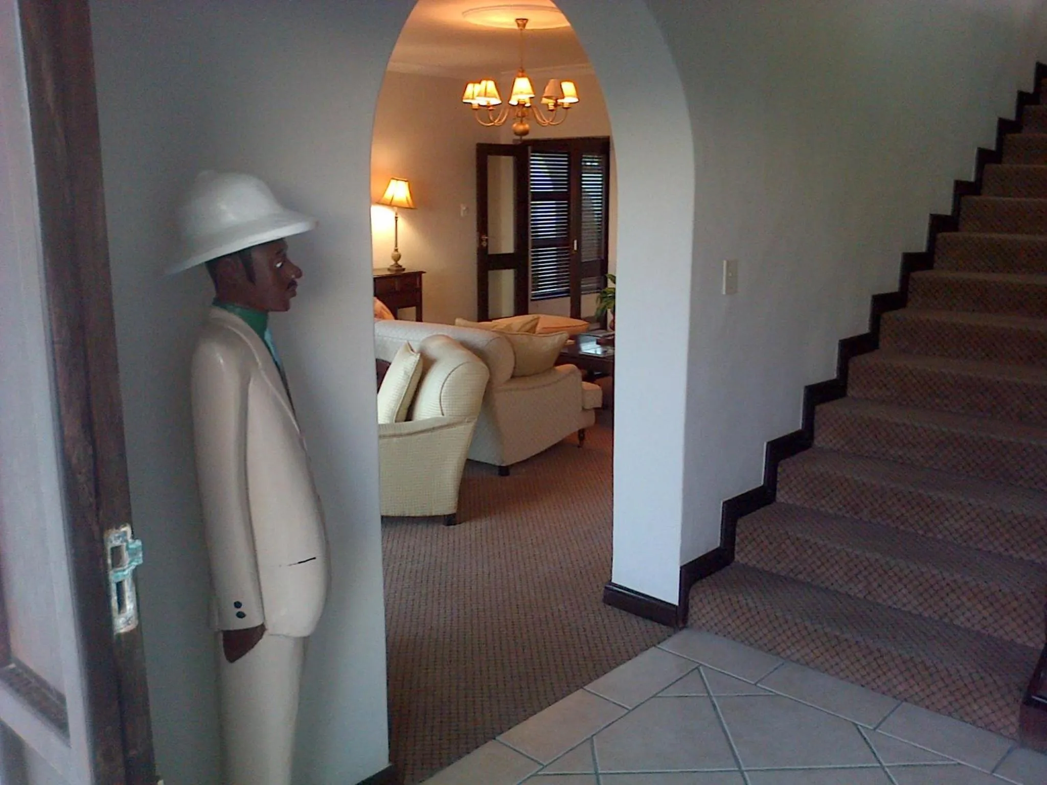 Living room in Pelagus Guest House