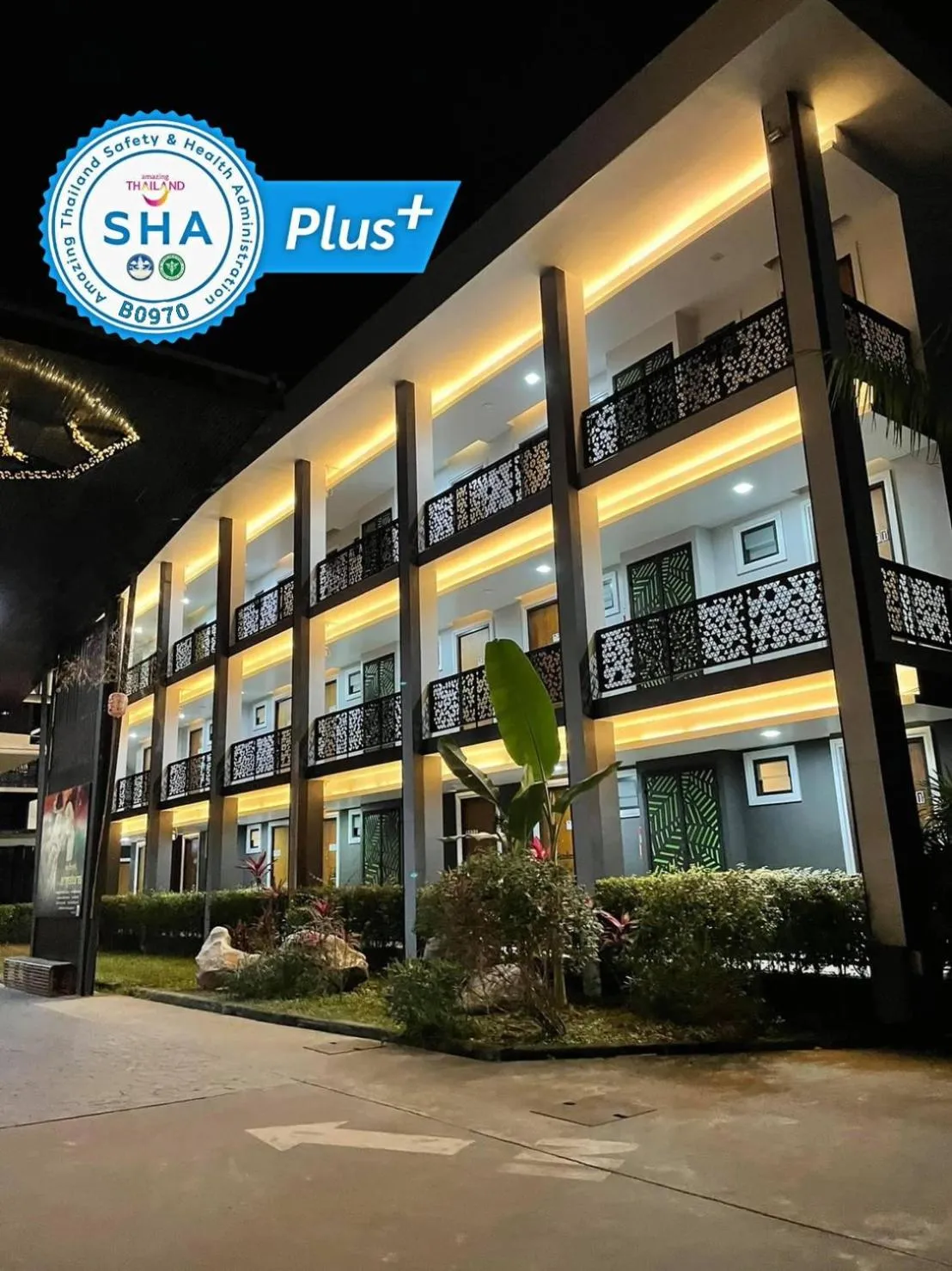 Property building in Namthong Nan Hotel