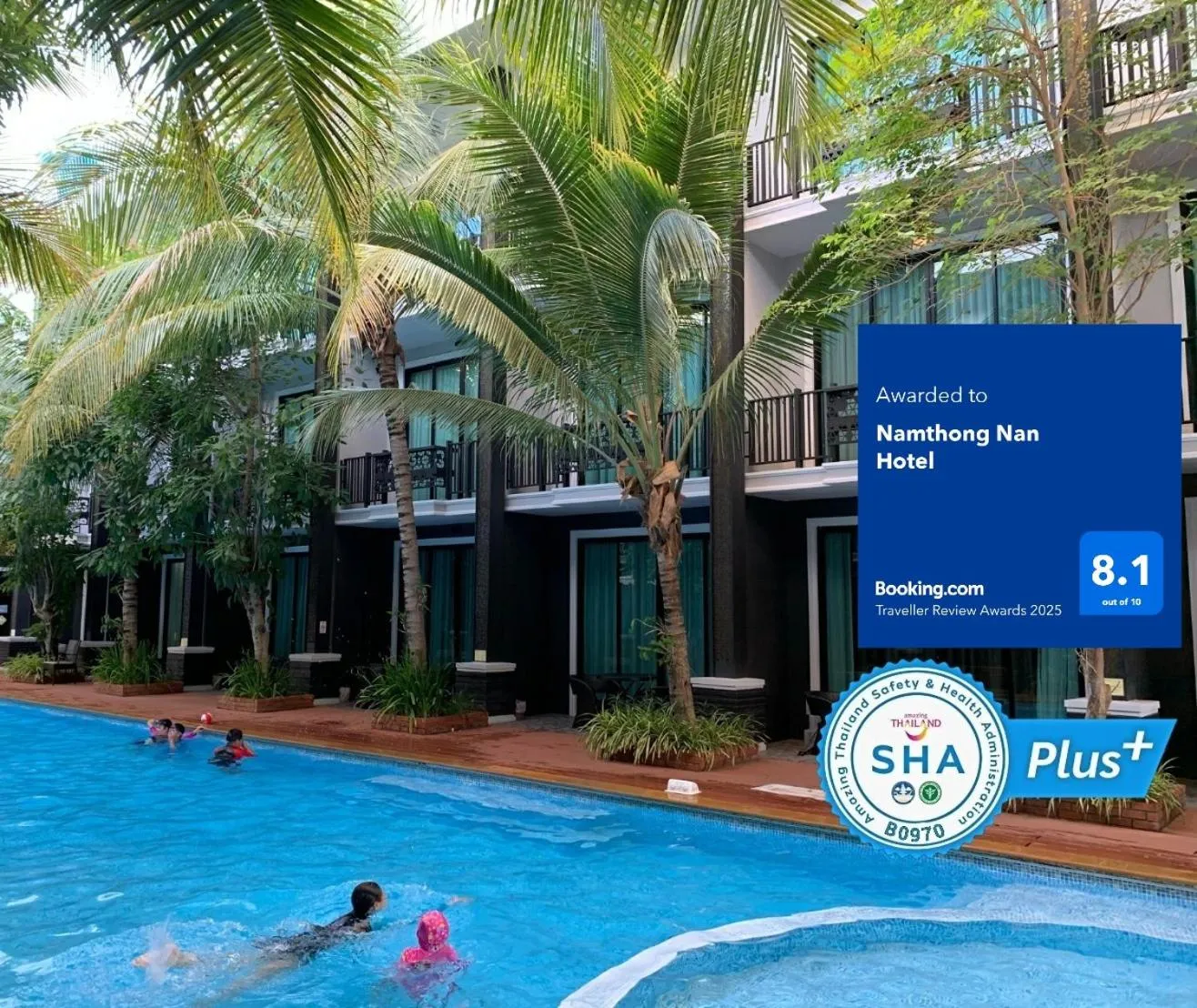 Property building in Namthong Nan Hotel