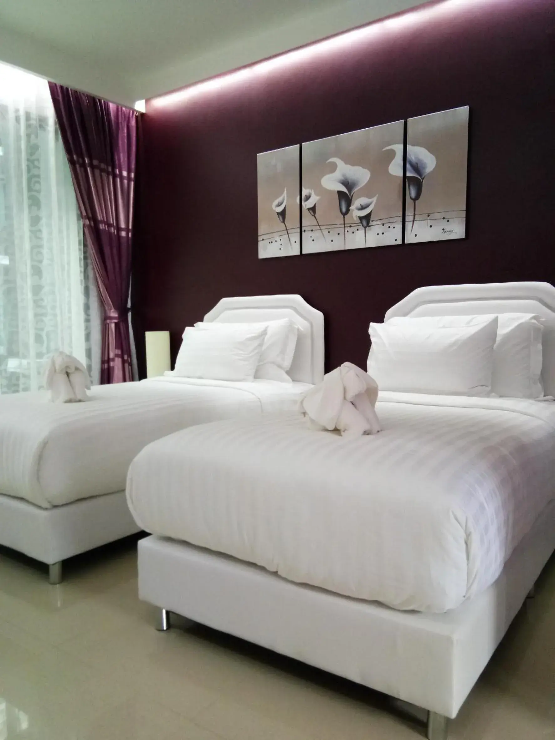 Superior Twin Room in Namthong Nan Hotel Superior Twin Room in Namthong Nan Hotel