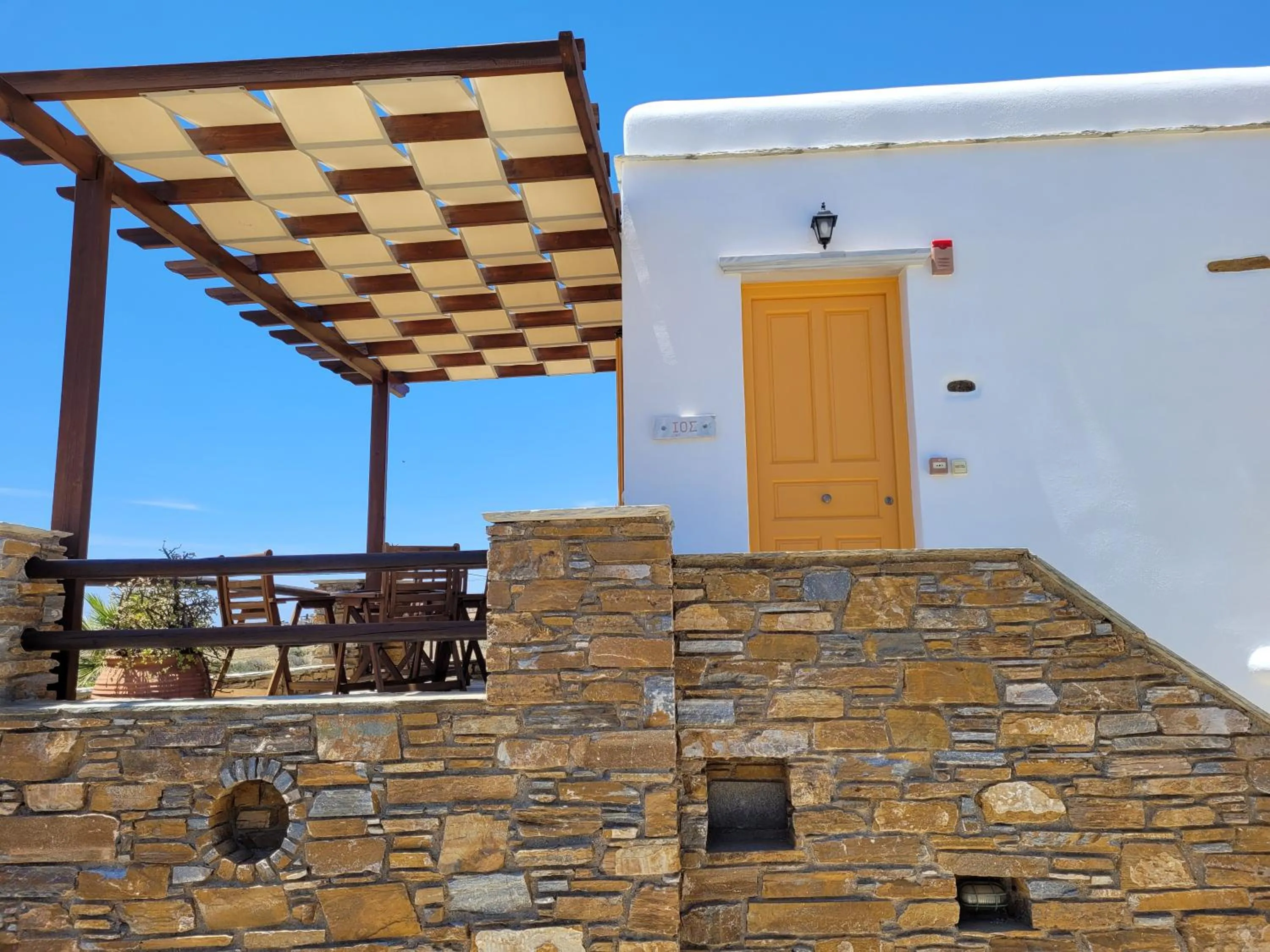 View (from property/room) in Aigaio Studios tinos