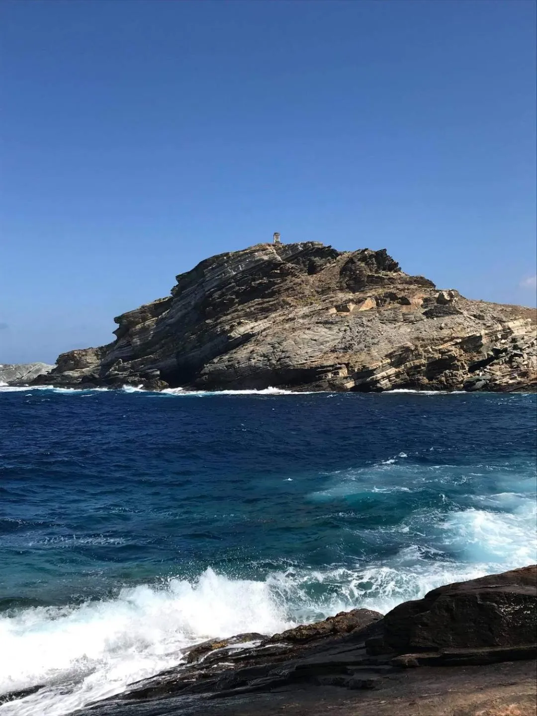 Natural landscape in Aigaio Studios tinos