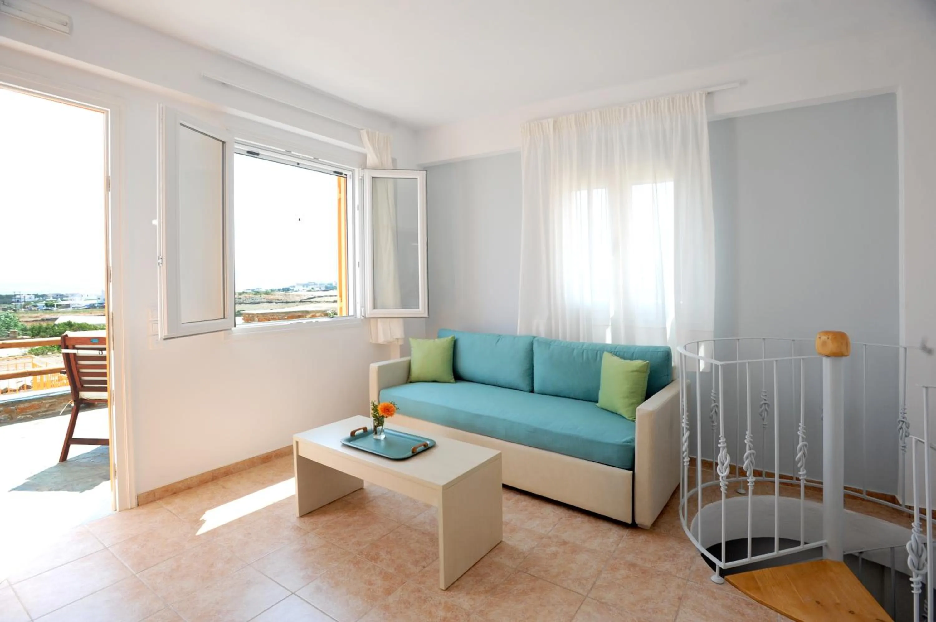 Kitchen or kitchenette in Aigaio Studios tinos