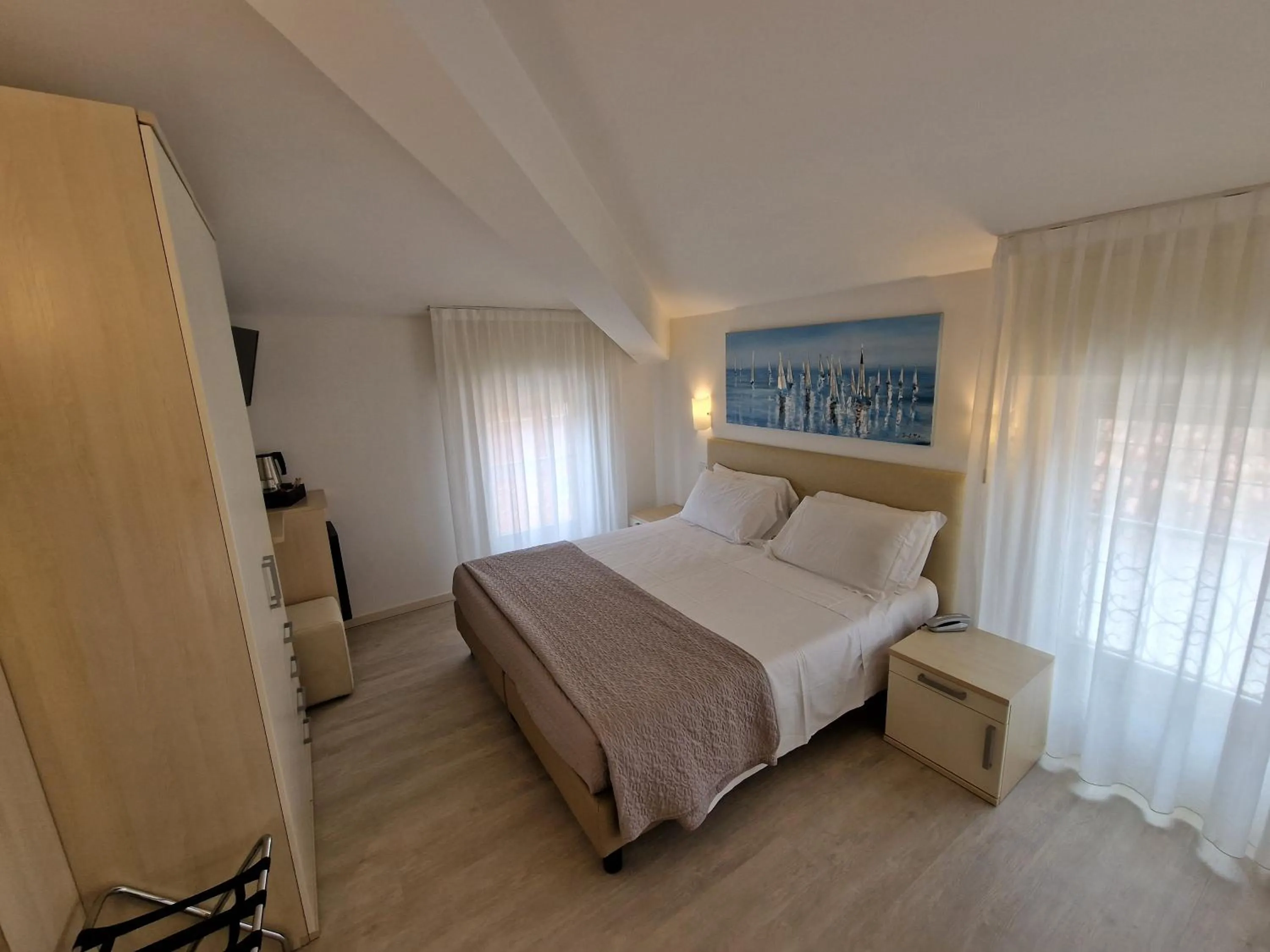Bedroom, Bed in Hotel Villa Anthea