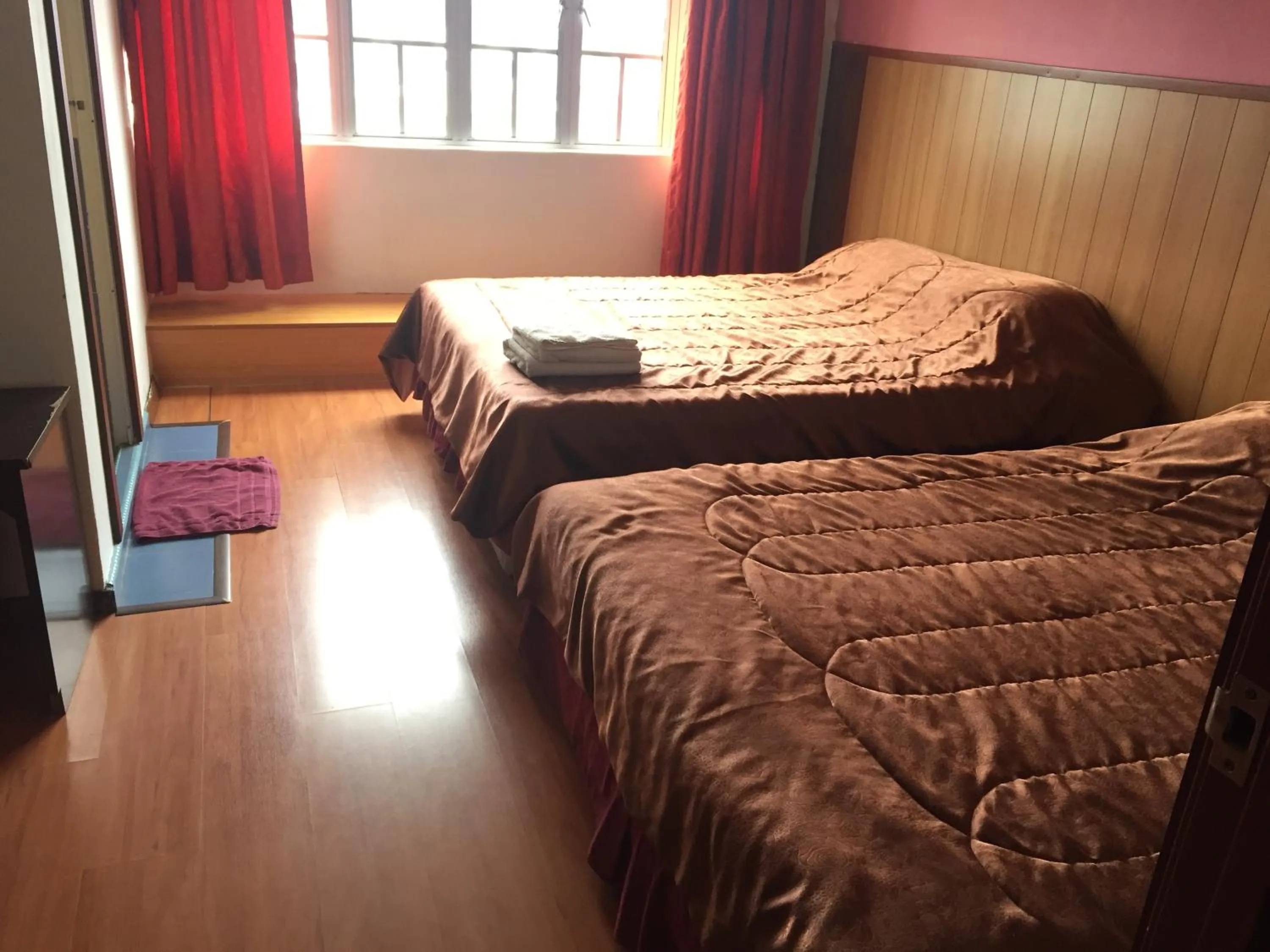 Bed in Golden Night Hotel Cameron Highlands