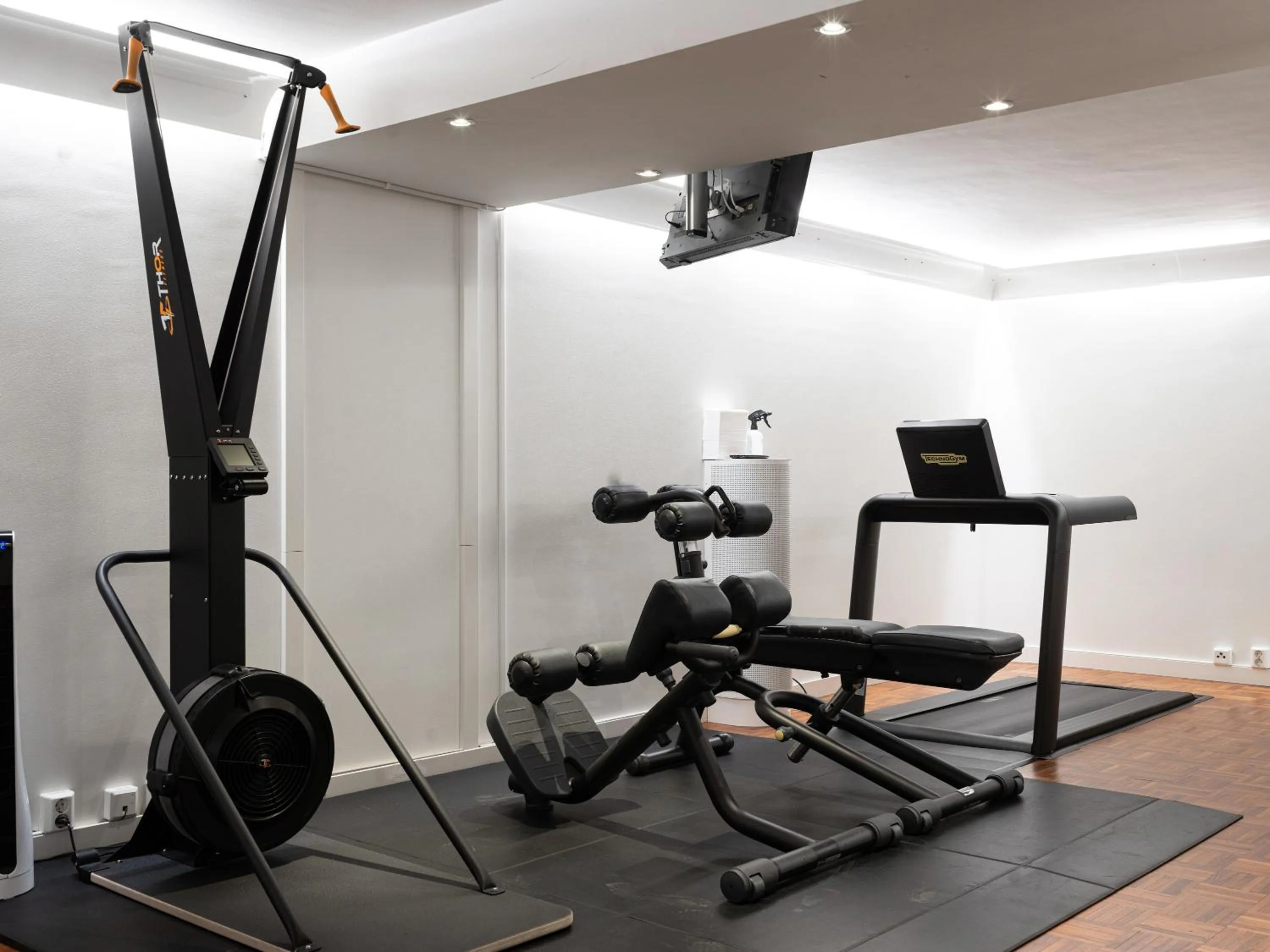 Fitness centre/facilities in Elite Eden Park Hotel