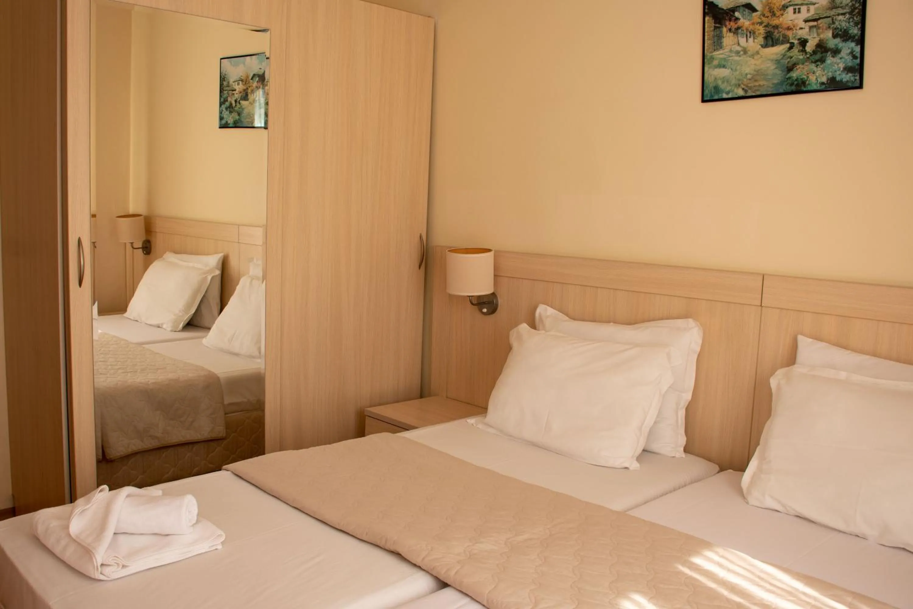 Bedroom, Bed in Serena Residence Aparthotel