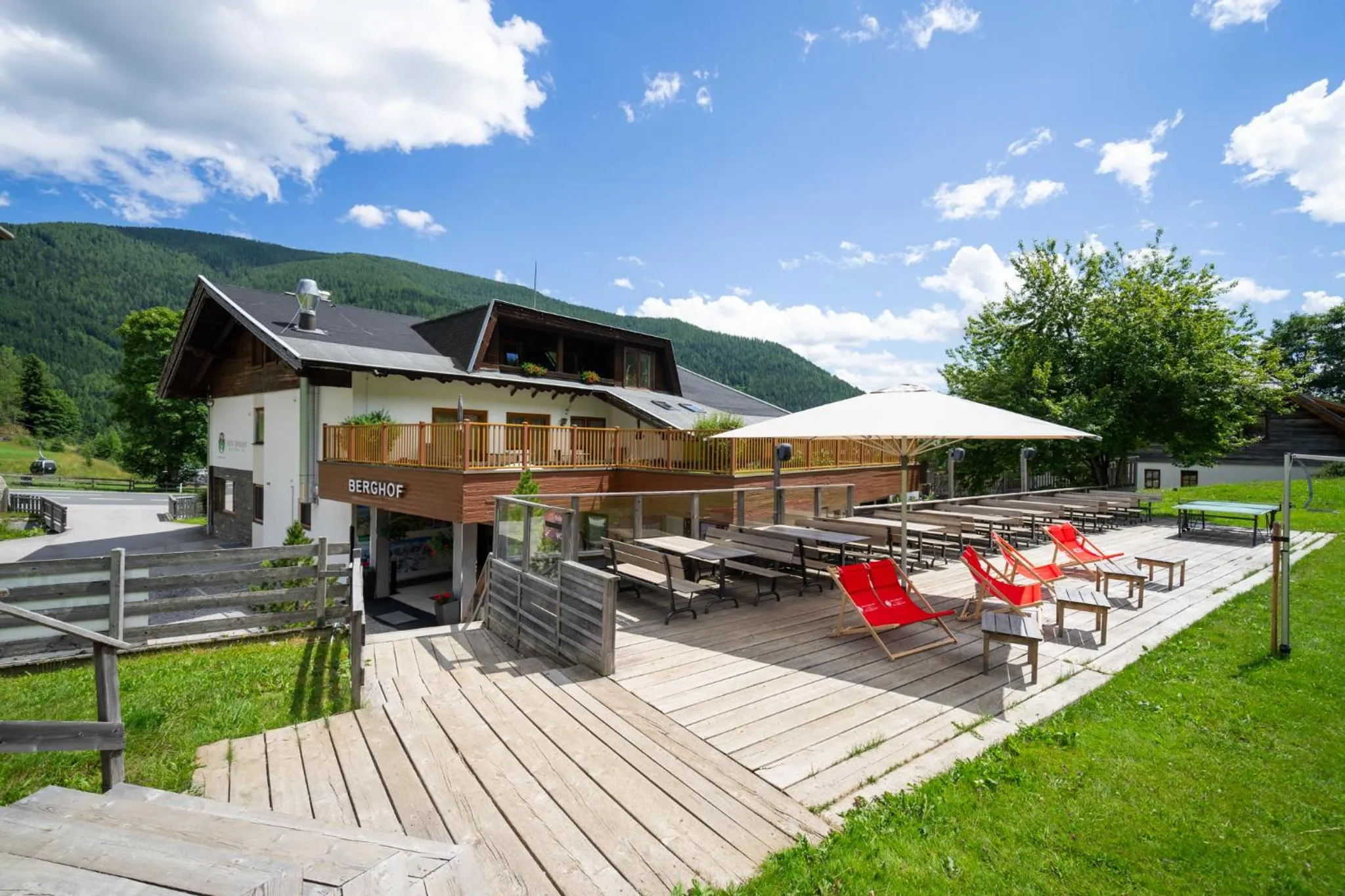 Property building in Schi- und Wanderhotel Berghof