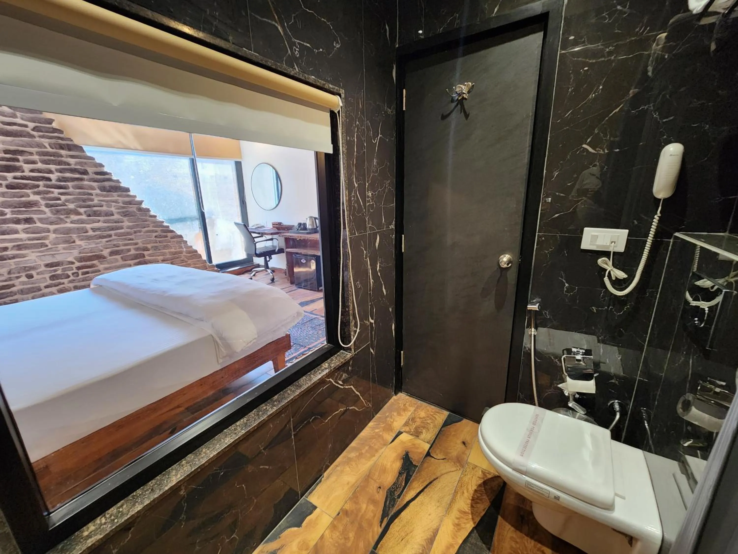 Bathroom, Bed in Stay Shaandaar - a boutique hideaway