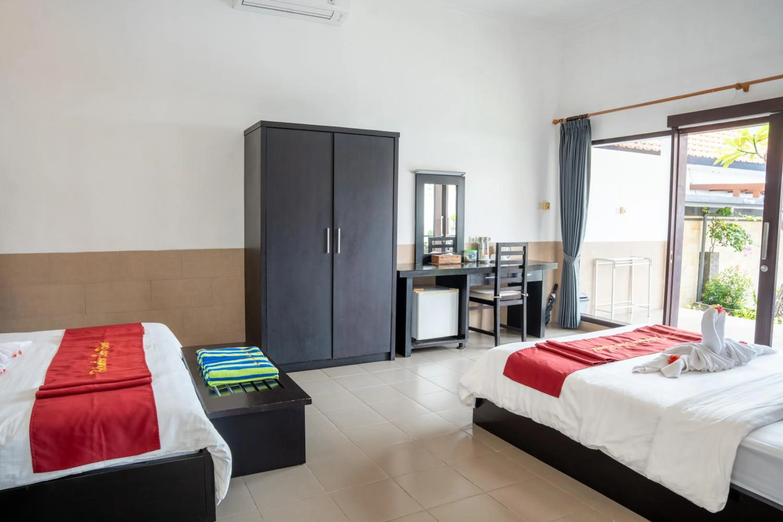 Bed in Tulamben Dive Resort