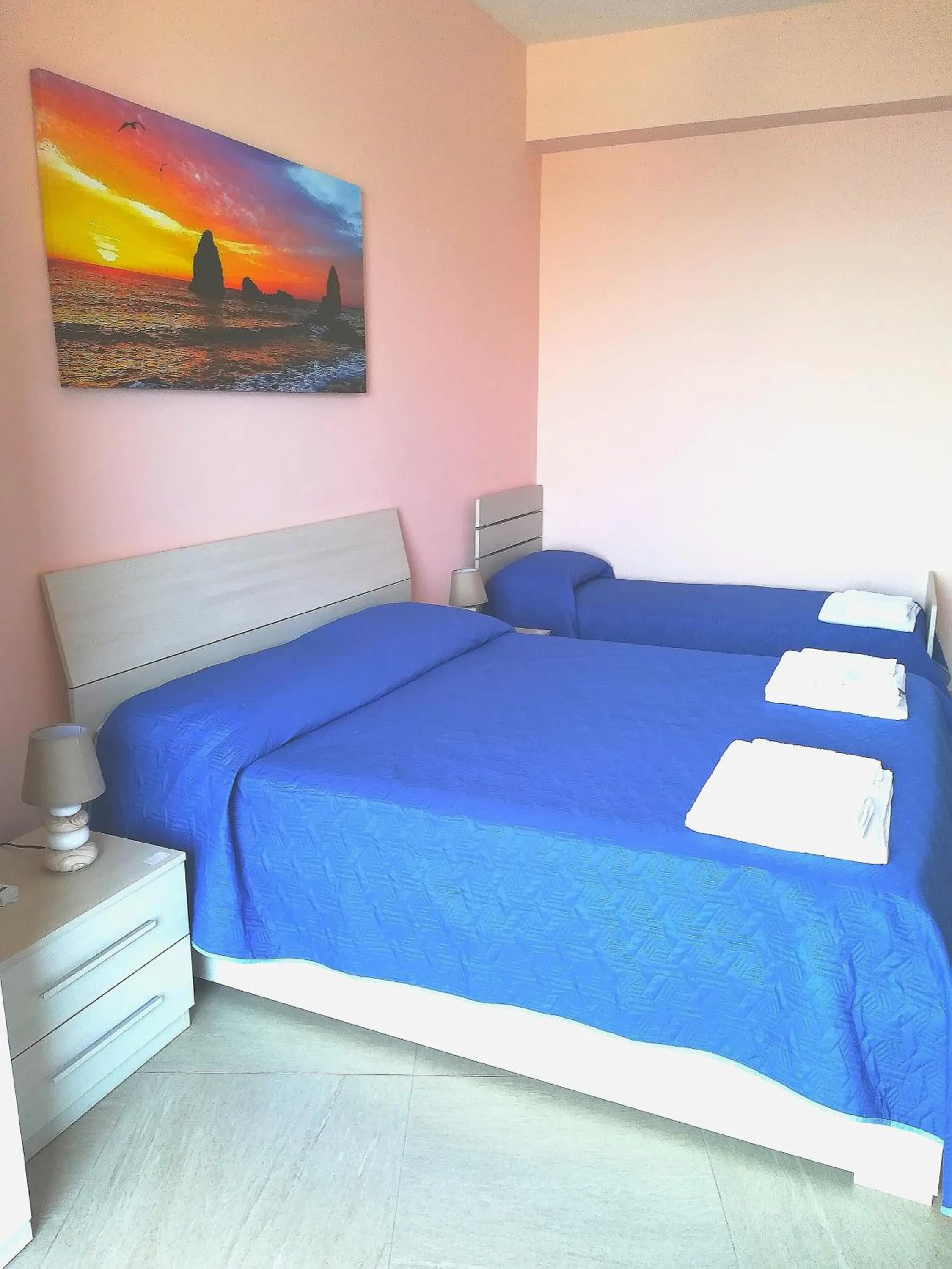 Bed in B&B la spiaggetta di Stazzo