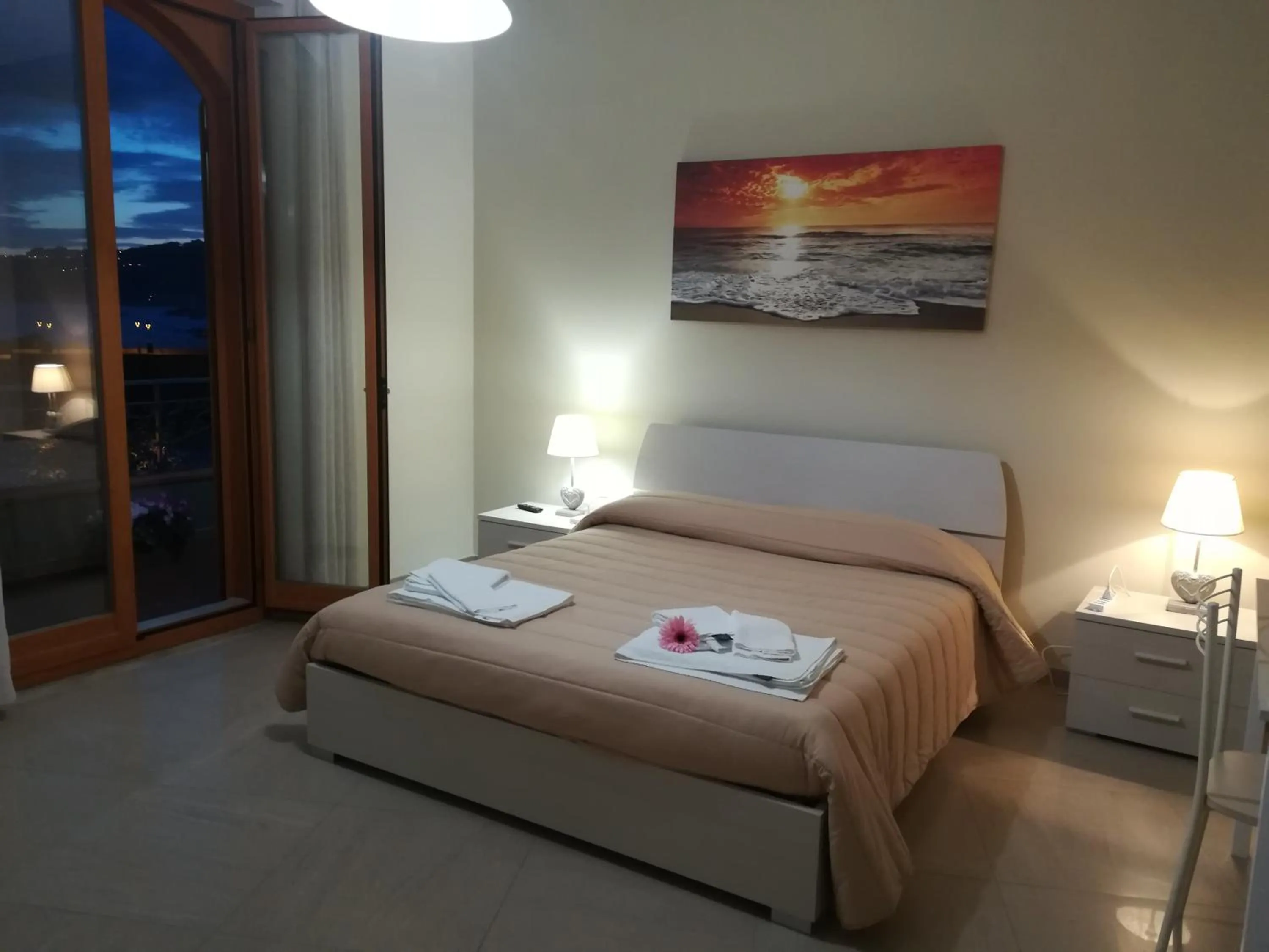 Bed in B&B la spiaggetta di Stazzo