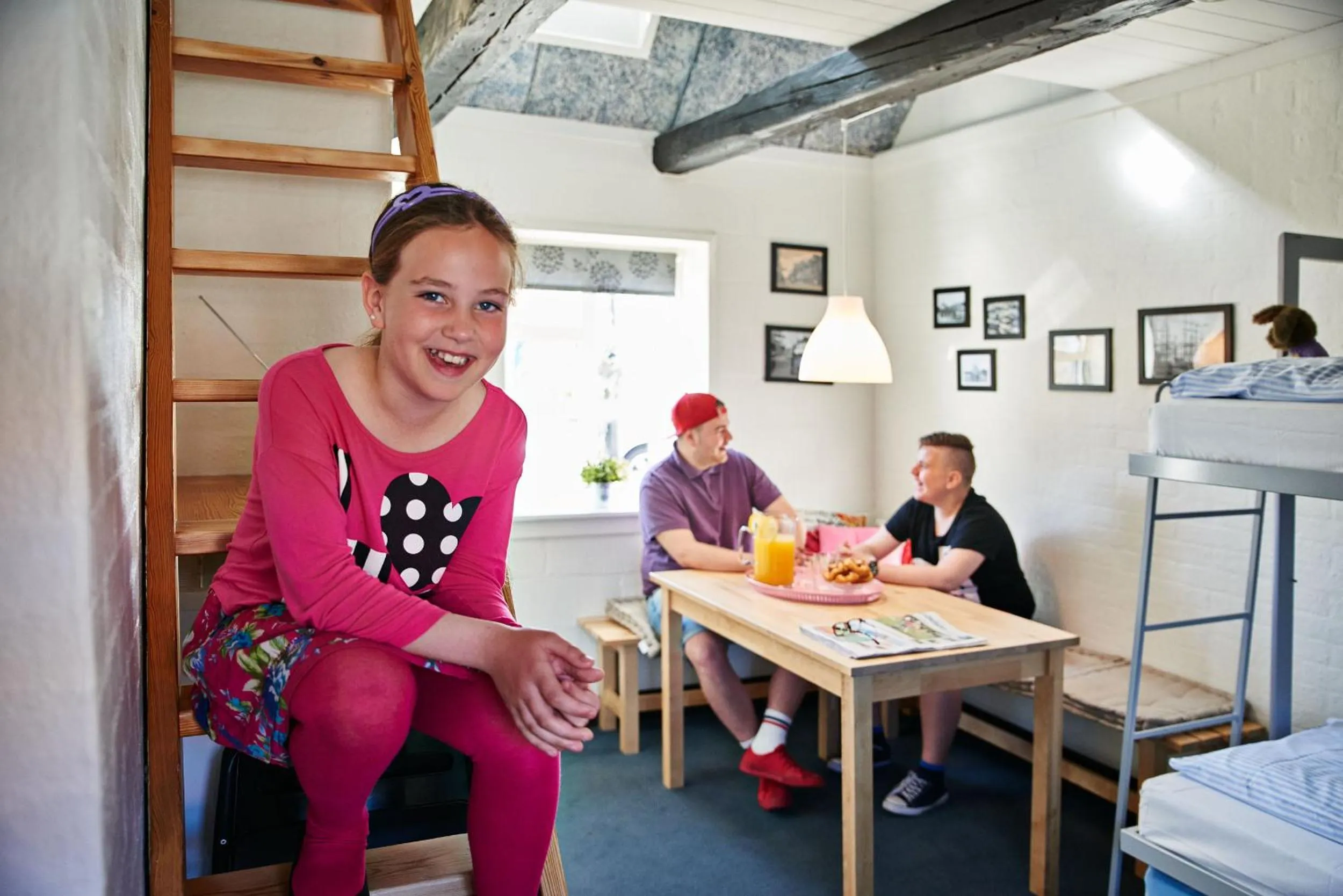 Dining area in Danhostel Frederikshavn City