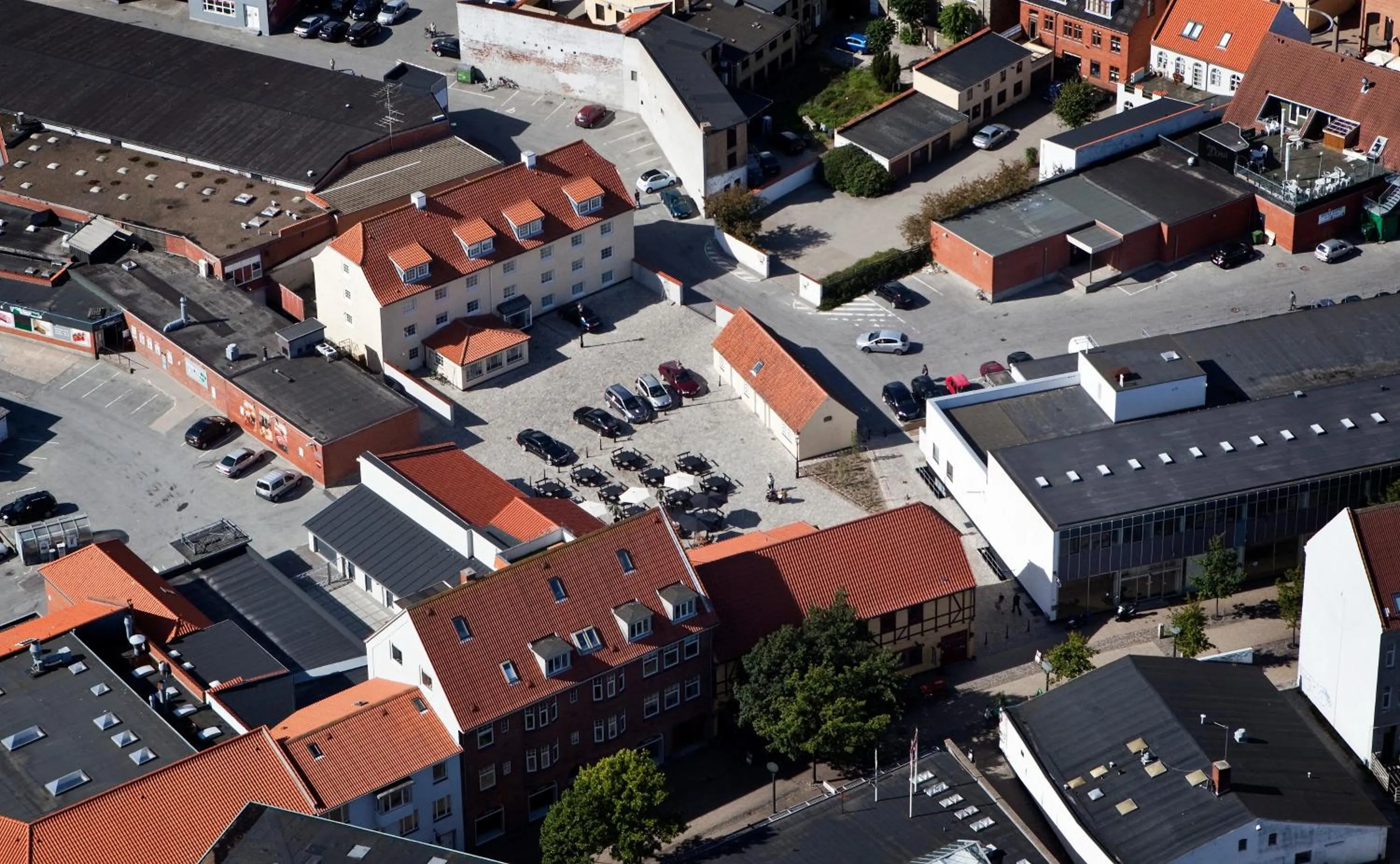 Bird's eye view in Danhostel Frederikshavn City