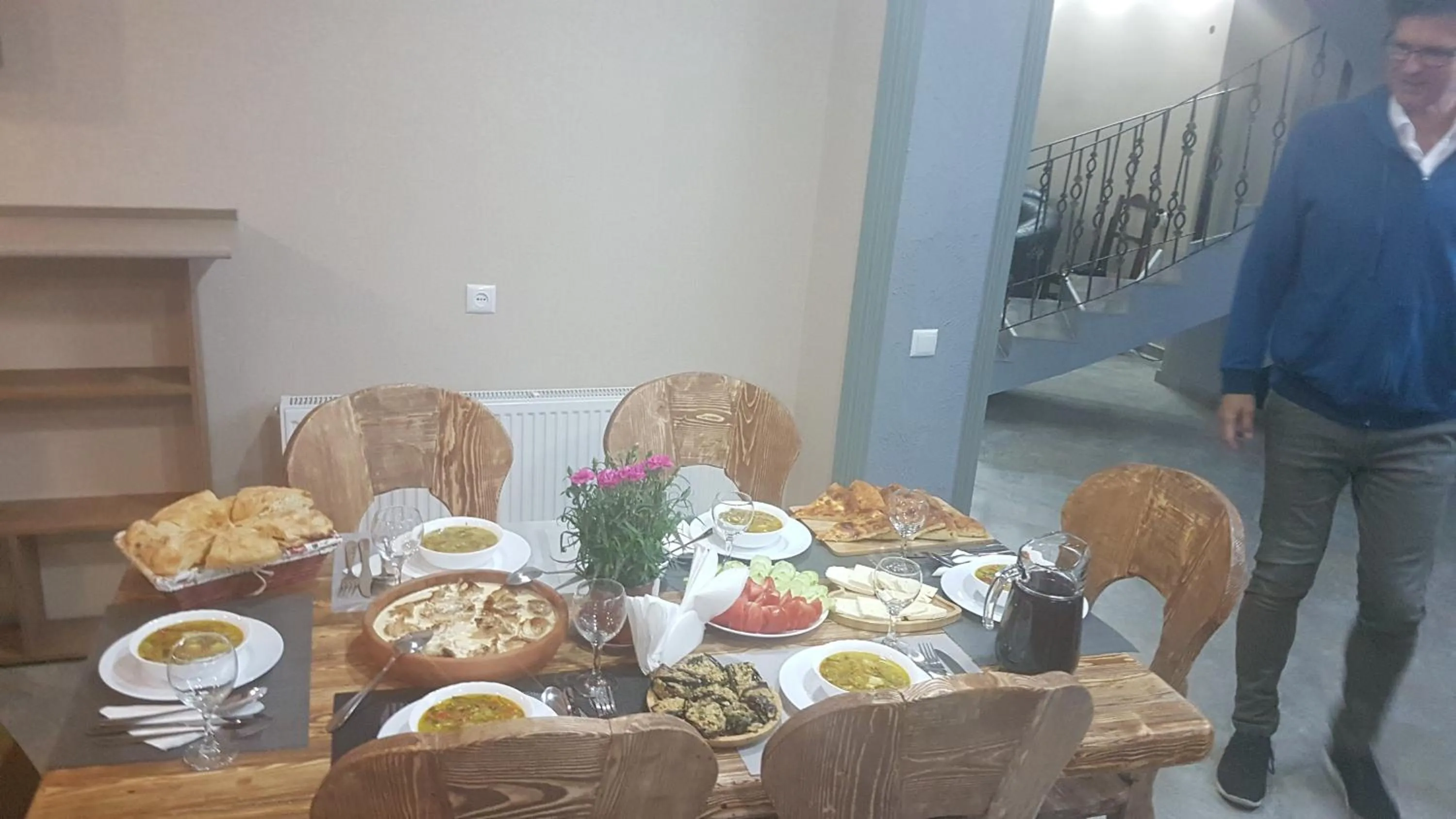 Dinner in Hotel Elegant