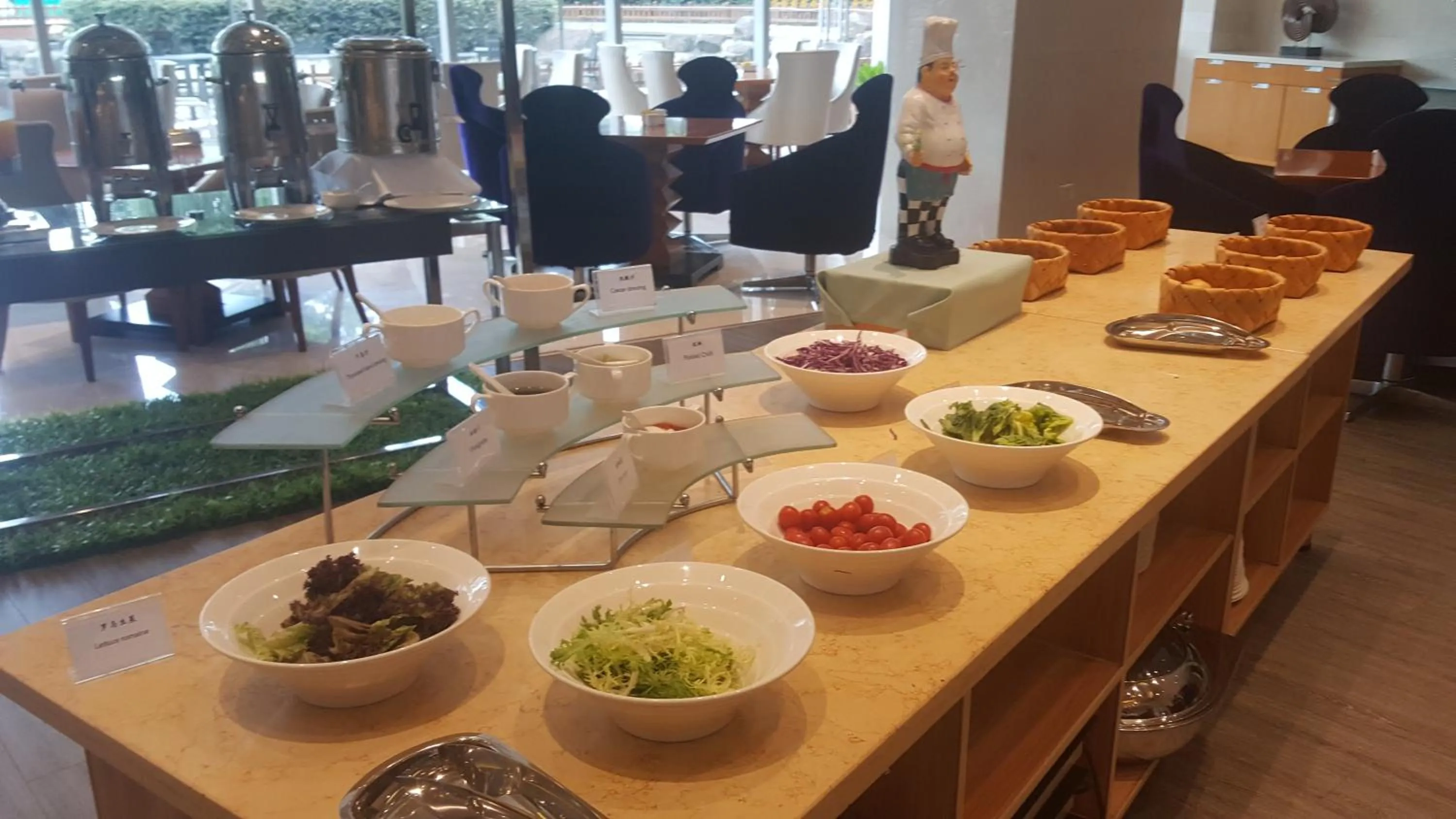 Breakfast in Glarun Jinling Hotel