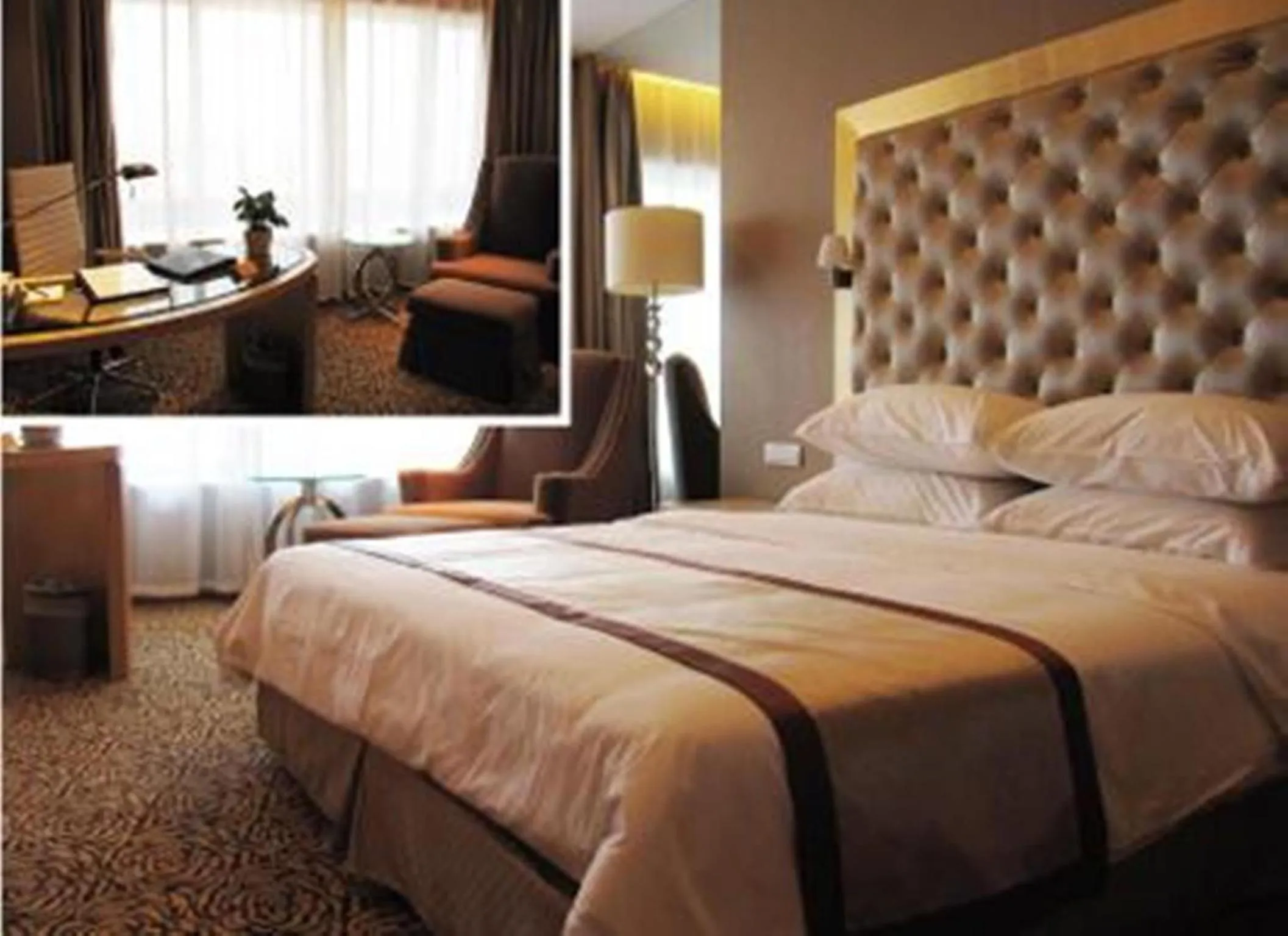 Bedroom, Bed in Glarun Jinling Hotel