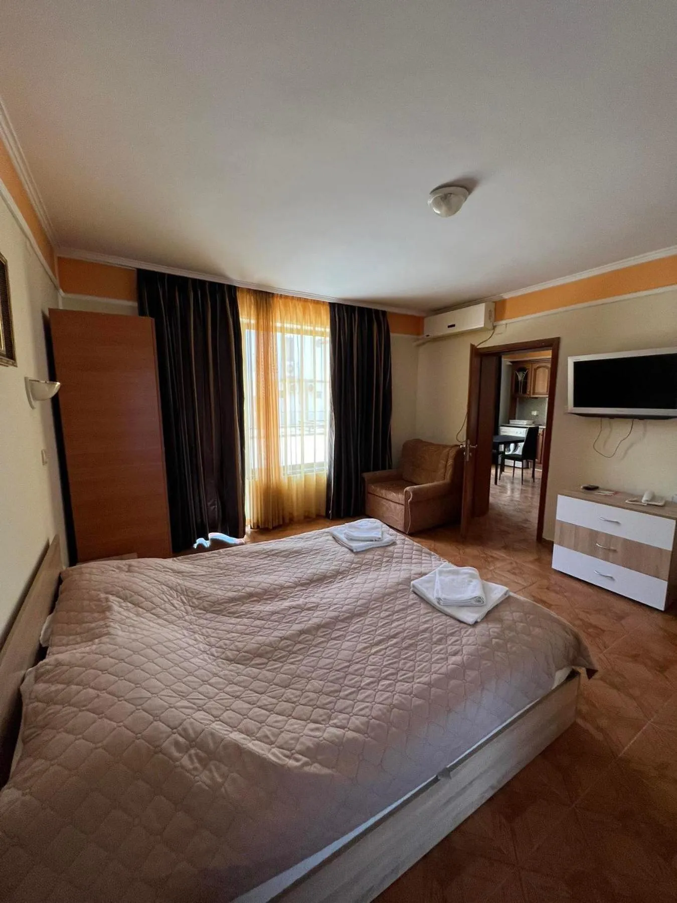 Bed in FAMILY HOTEL SAINT PETER