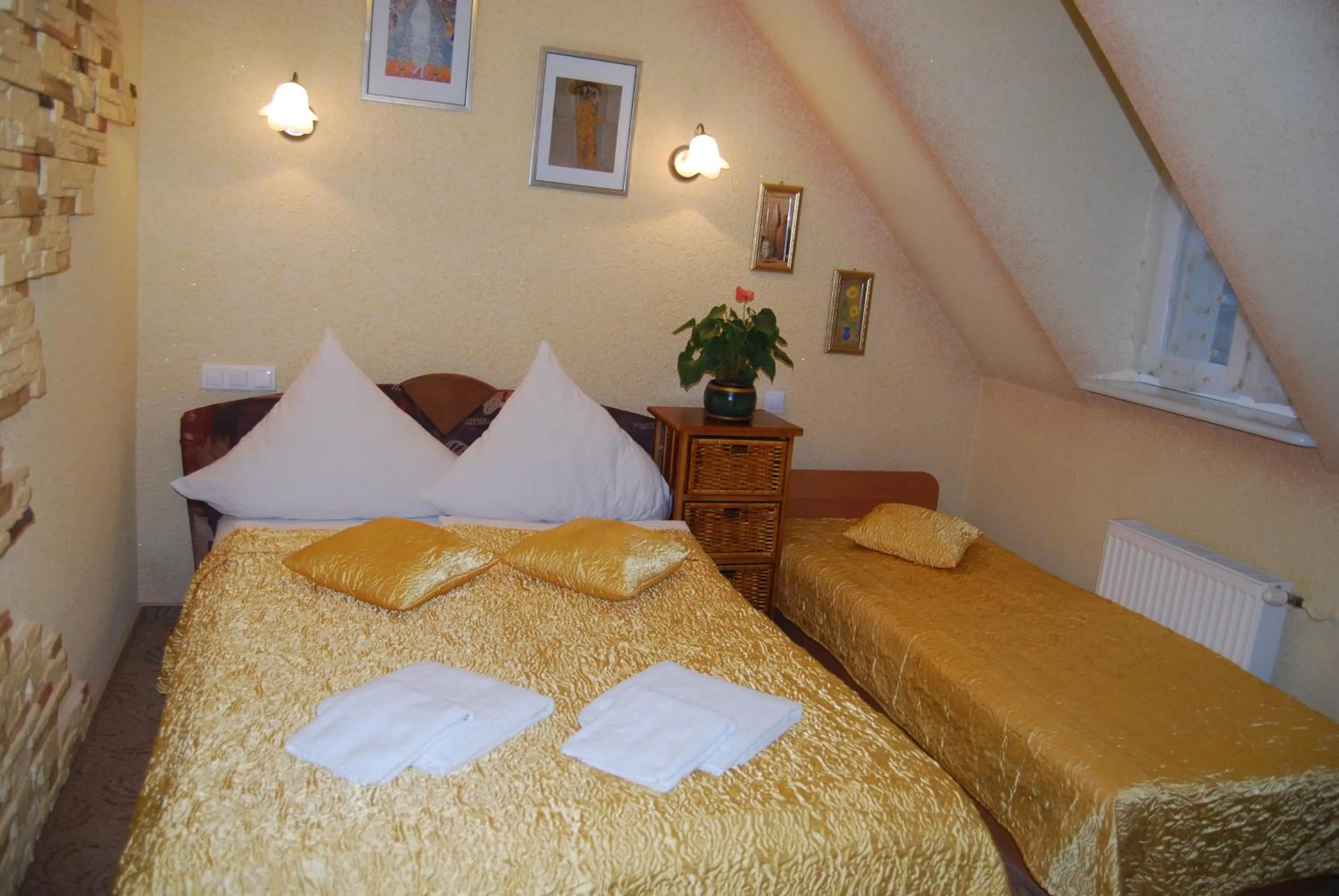 Bed in Villa Europa