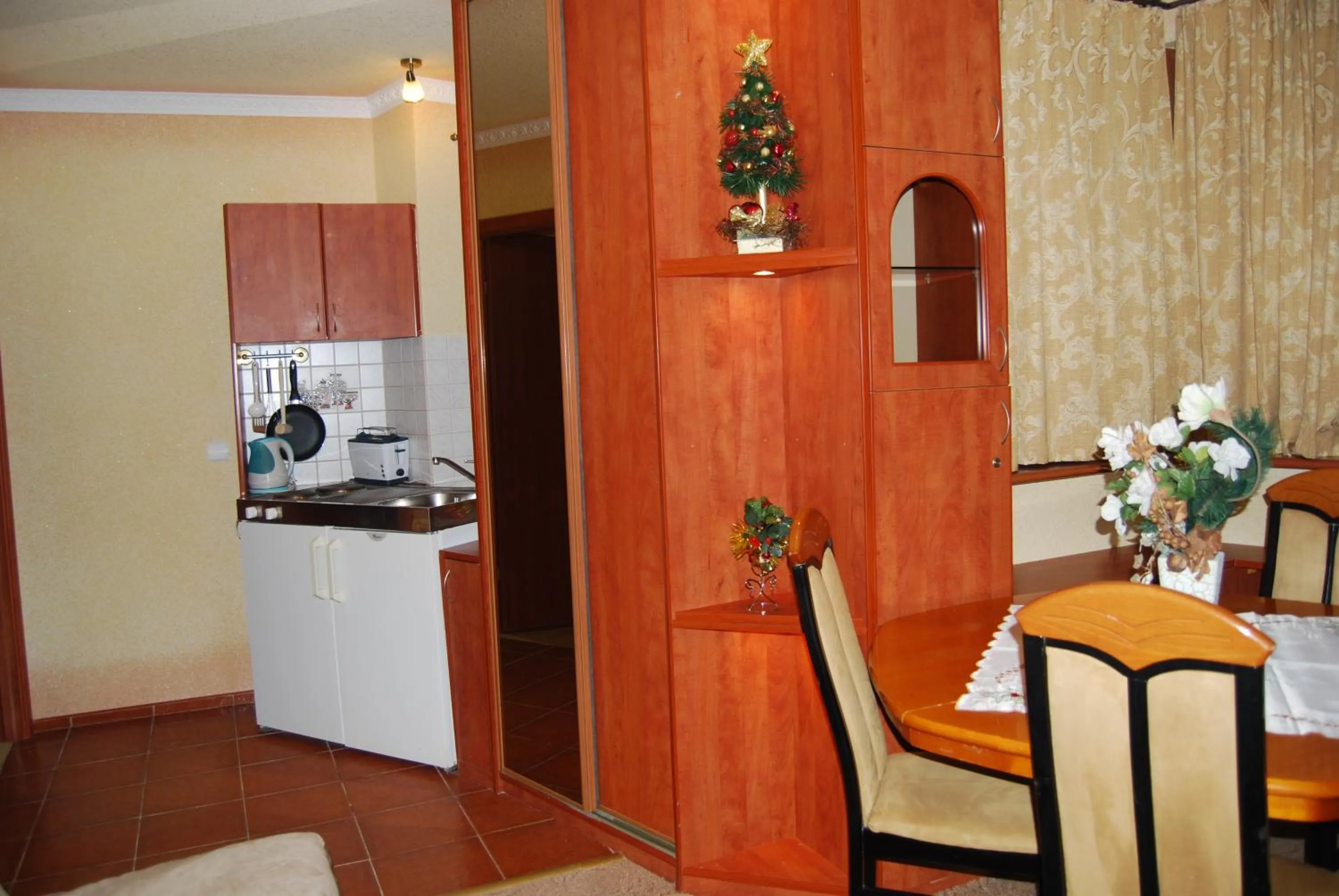 Kitchen or kitchenette in Villa Europa