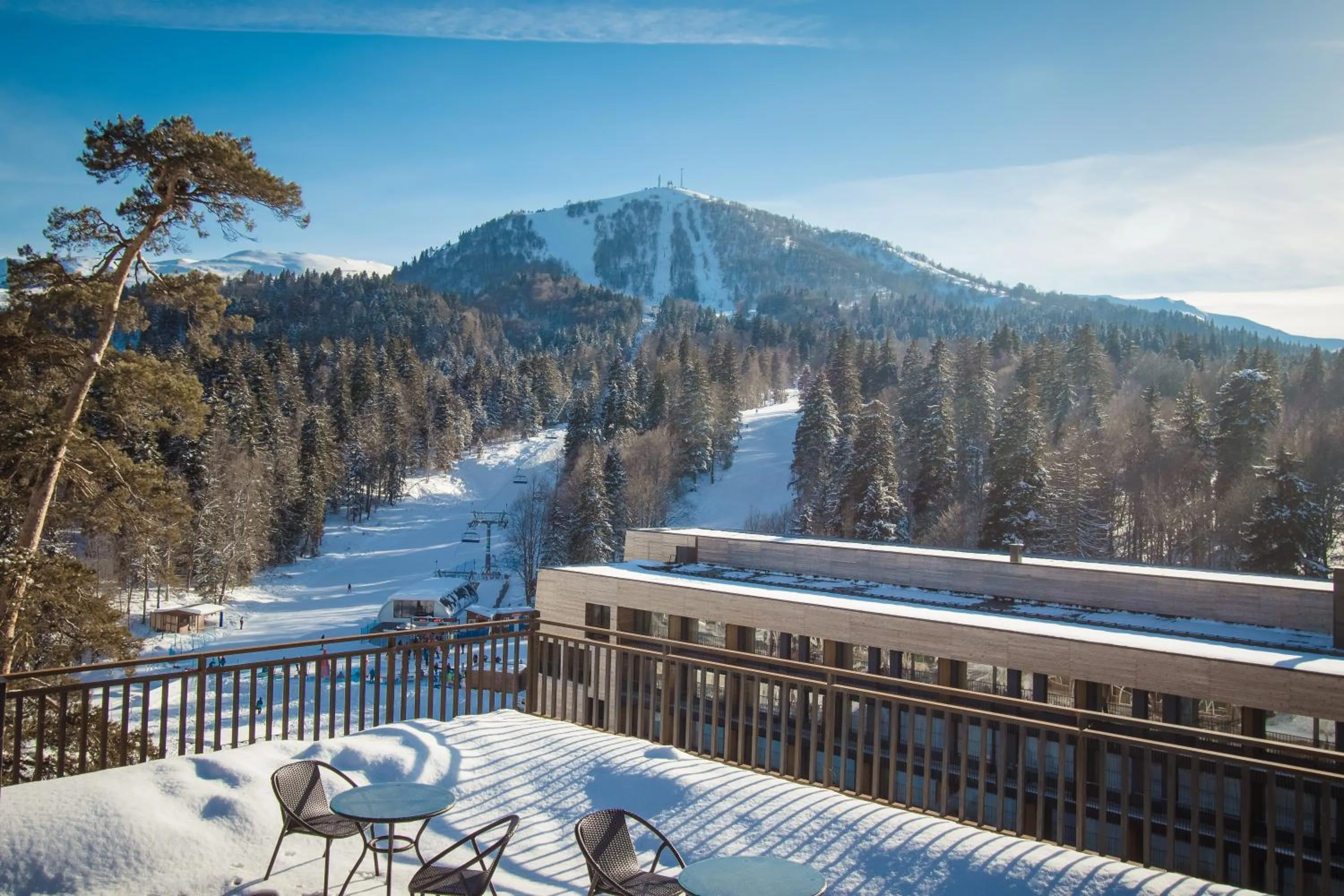 Bird's eye view in BM Plaza
