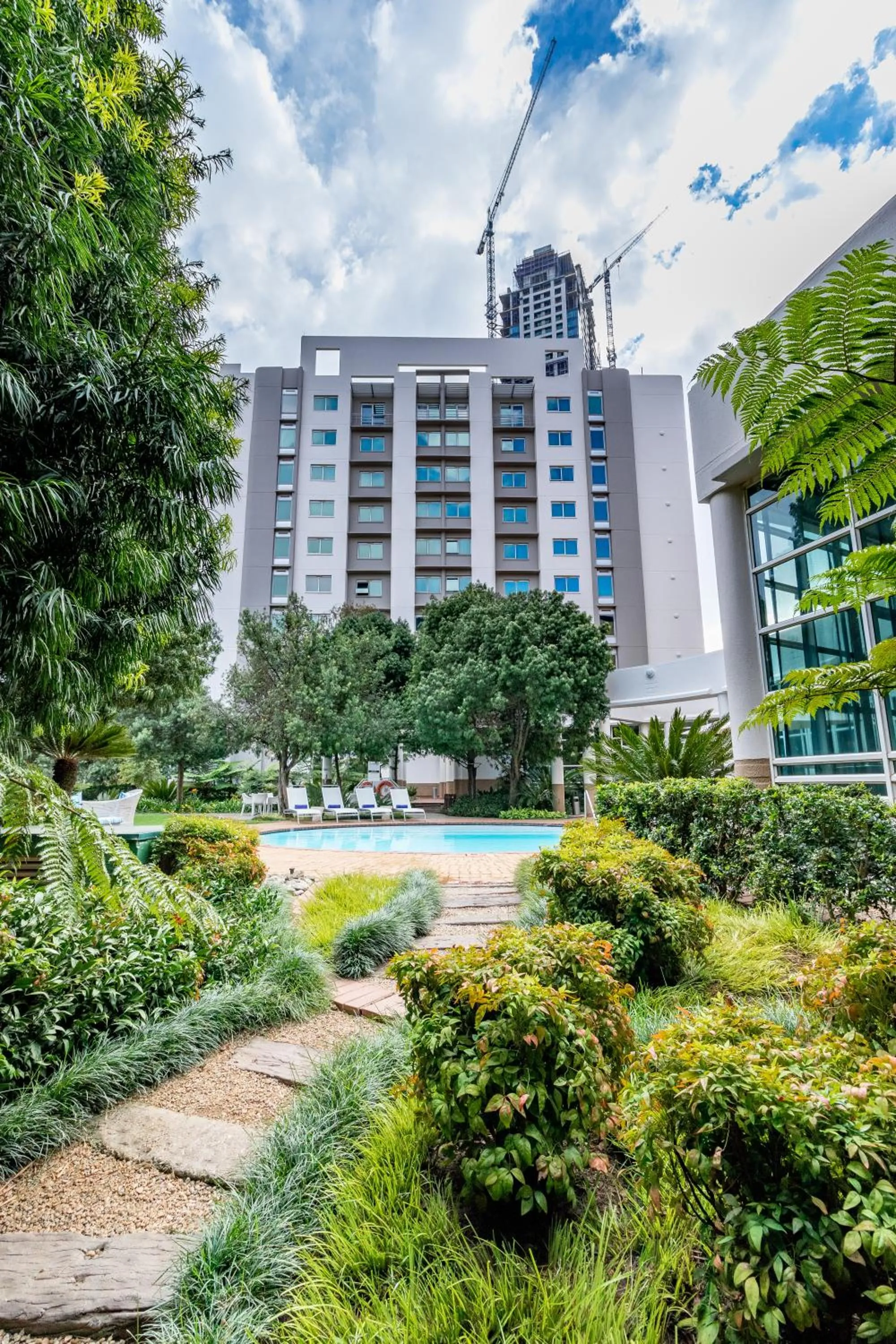 Garden in Garden Court Sandton City