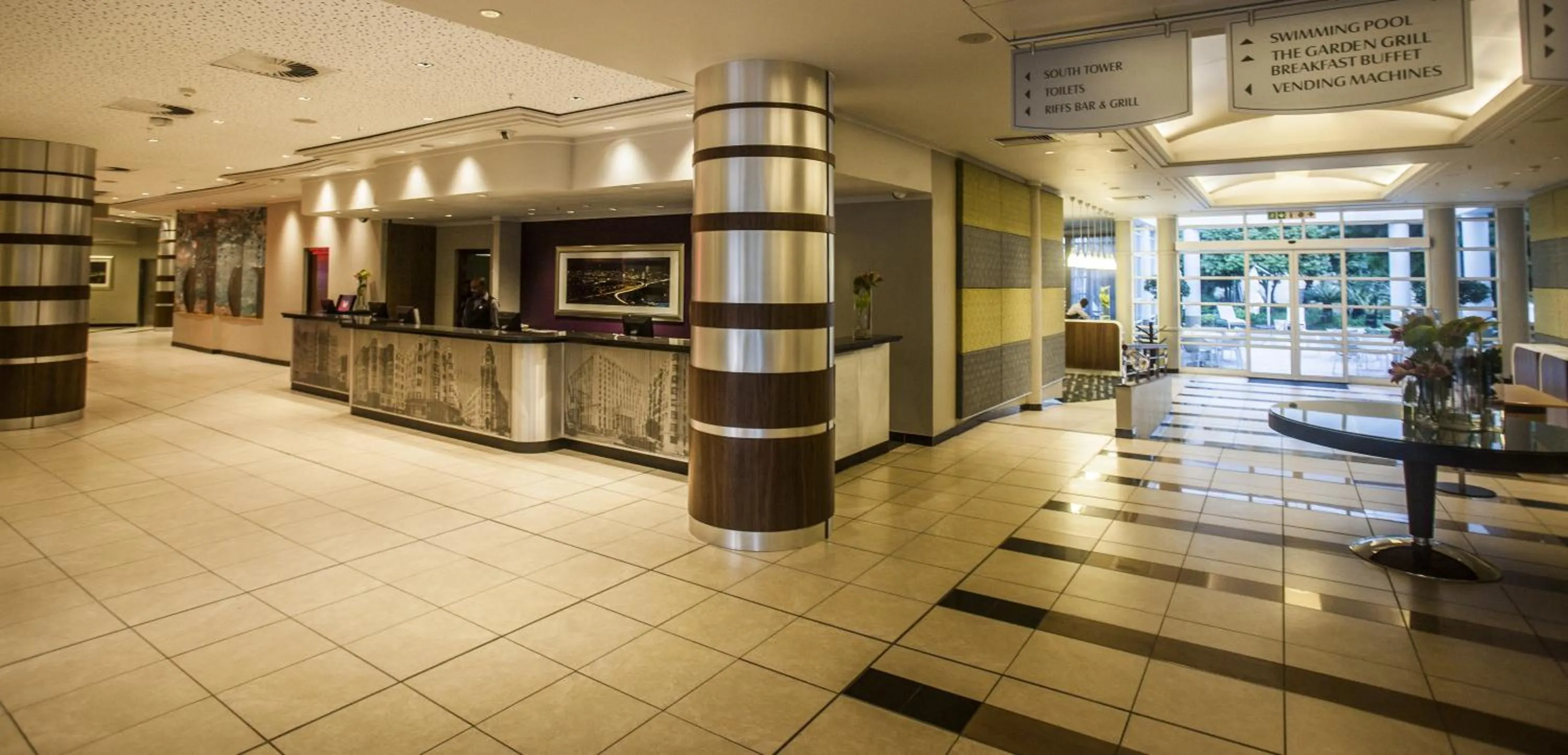 Lobby or reception in Garden Court Sandton City