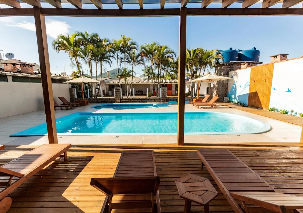 Swimming pool in Pousada Nossa Senhora de Fatima