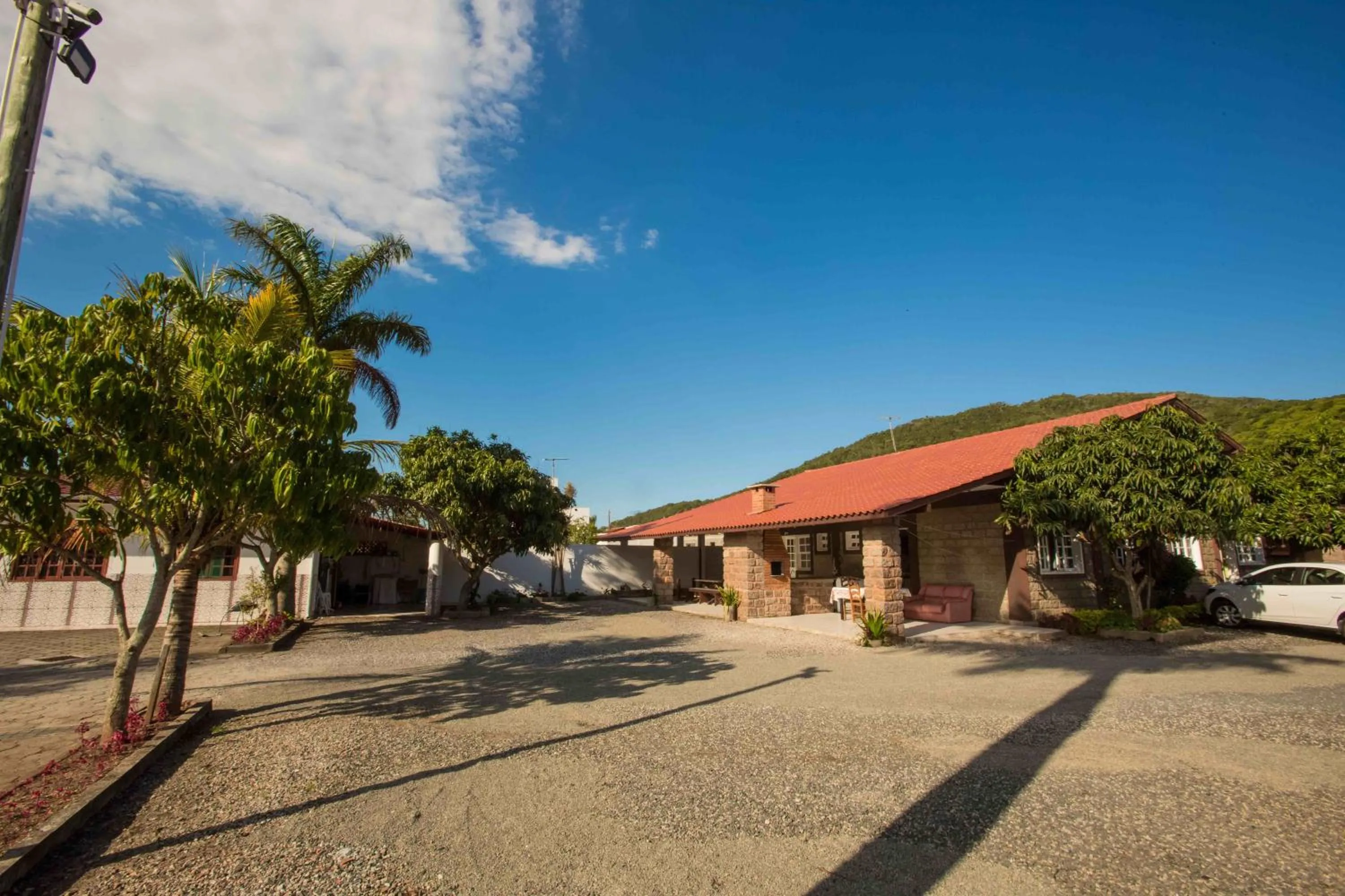 Garden view in Pousada Nossa Senhora de Fatima