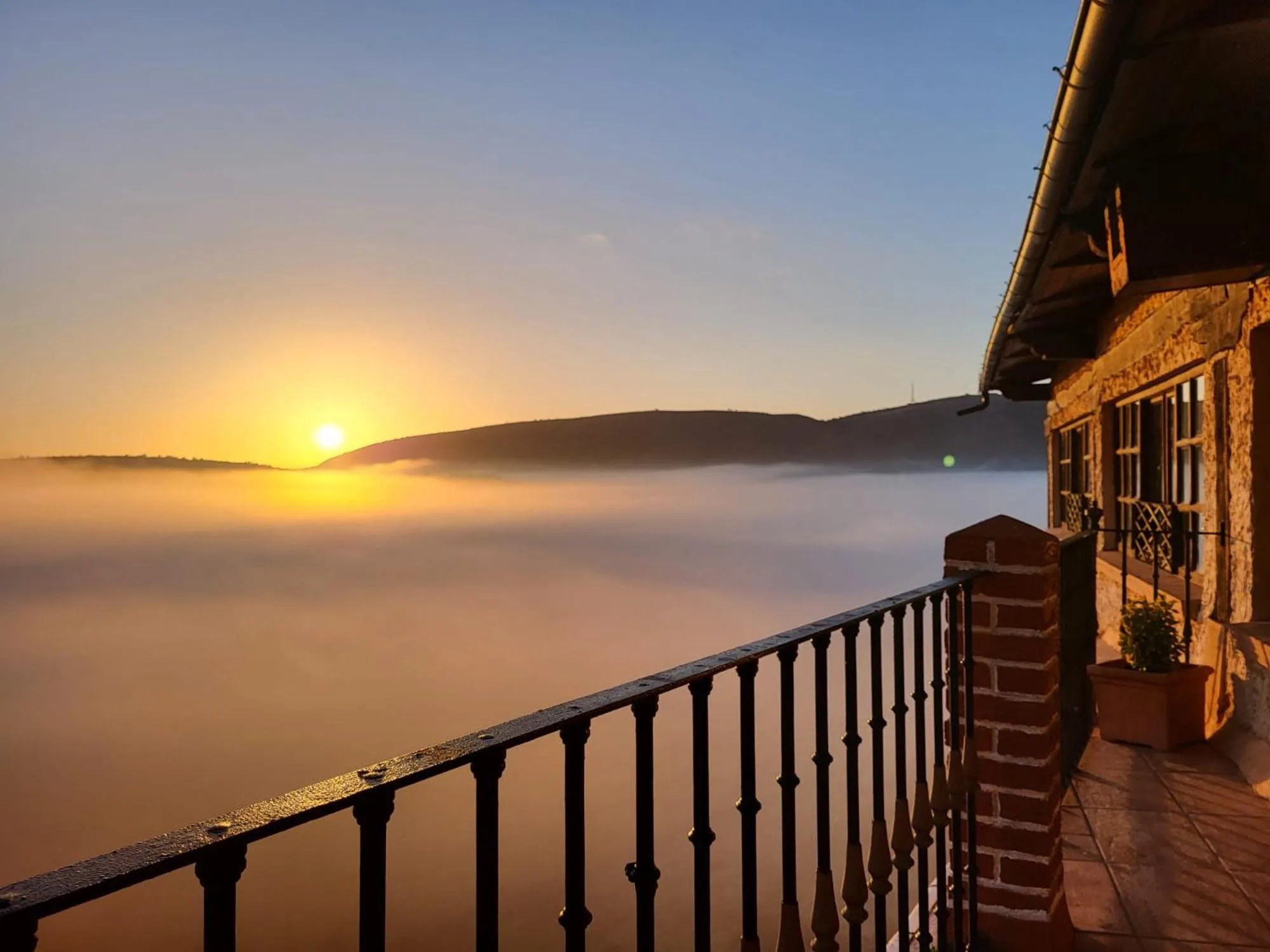 Balcony/Terrace in Hotel Leonor Mirón