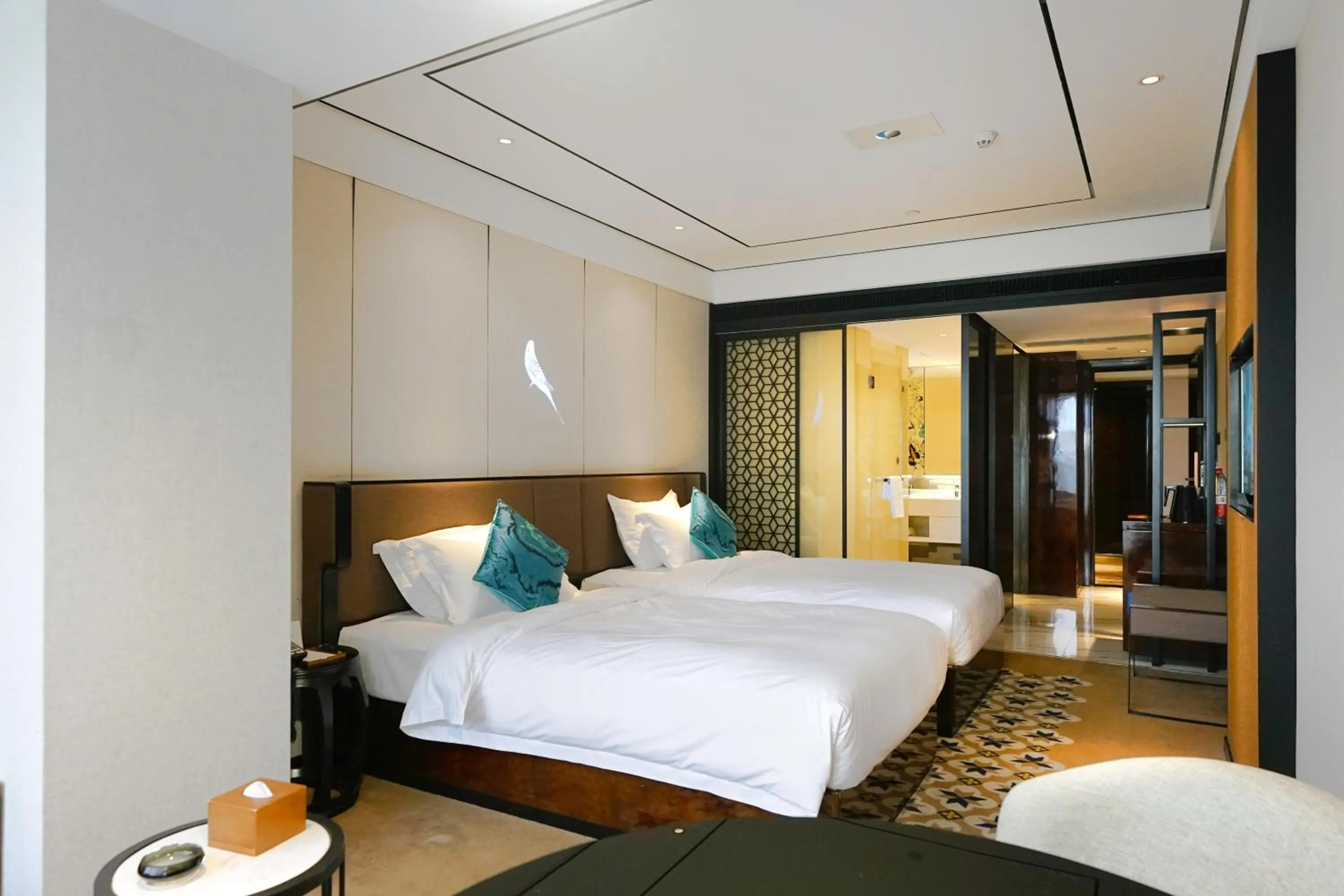 Bed in Paco Hotel GuangZhou Zoo Metro Branch