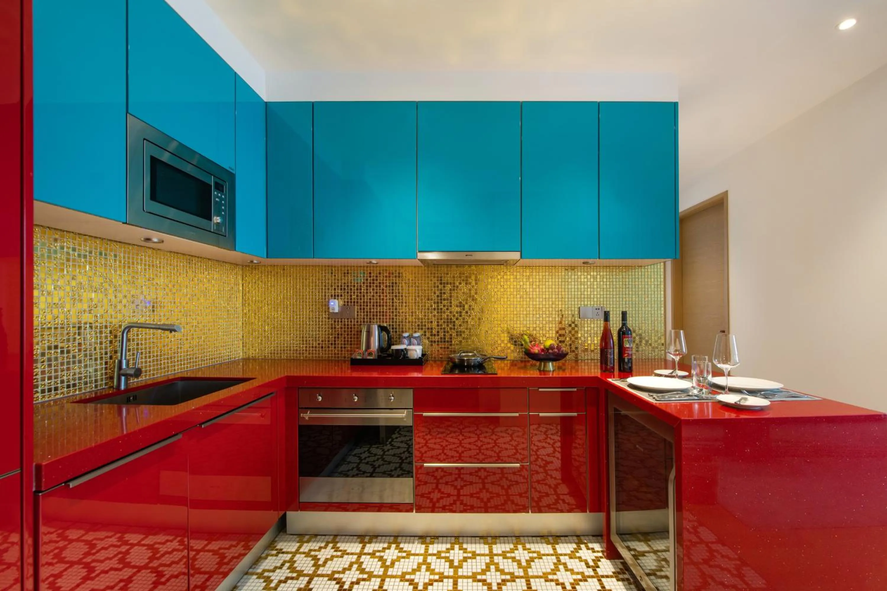 Kitchen or kitchenette in The Clouds Apartment