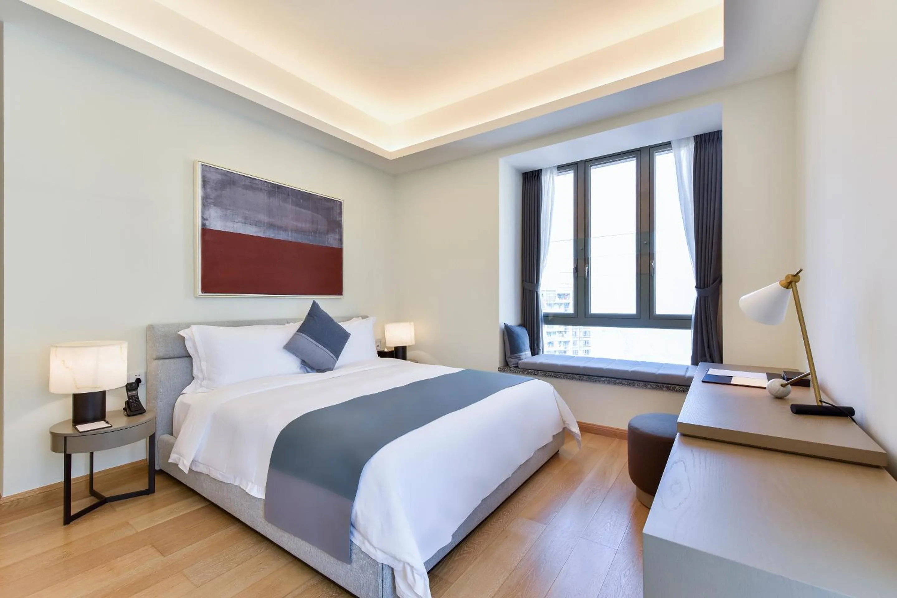 Photo of the whole room, Bed in The Clouds Apartment