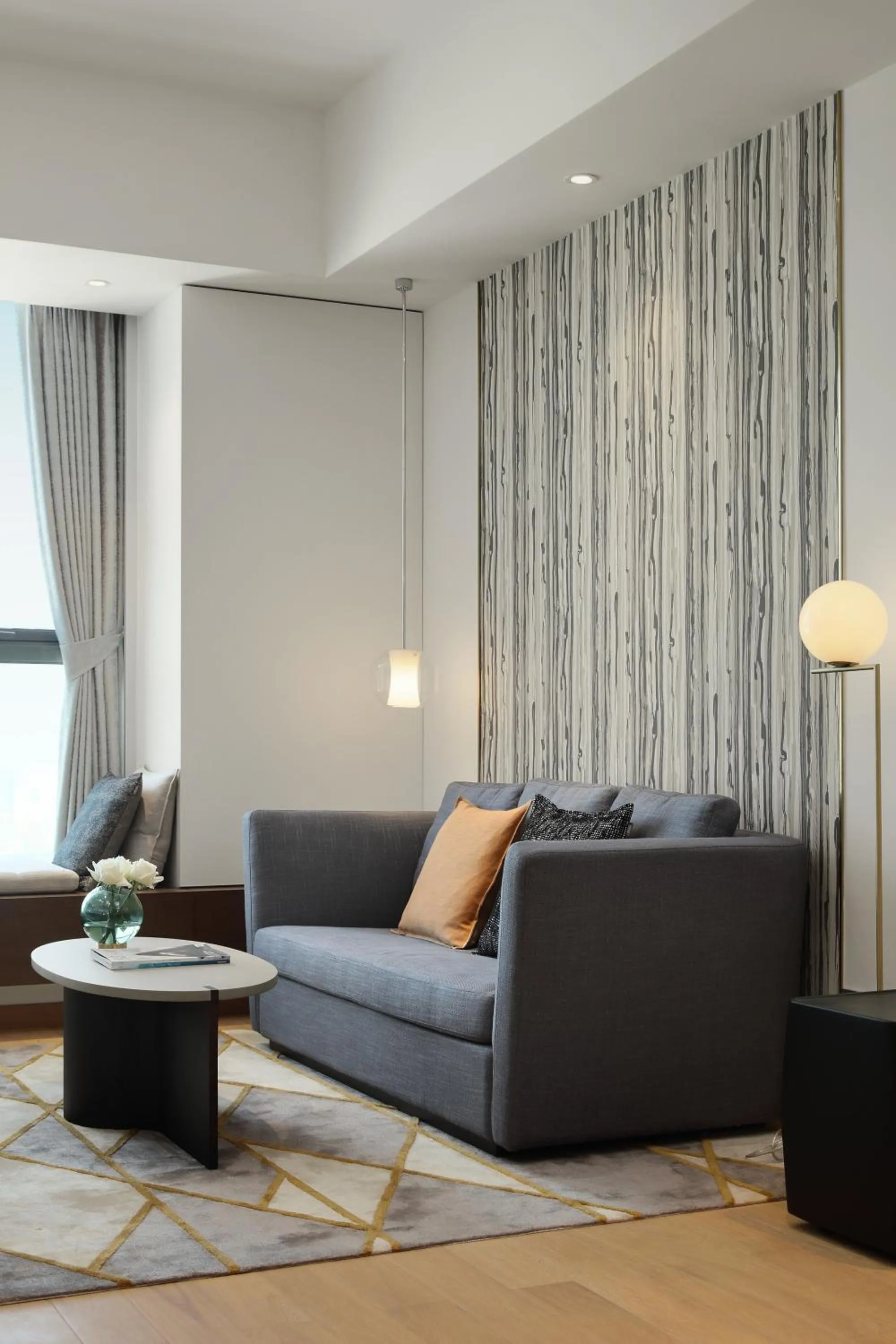 Seating area in The Clouds Apartment