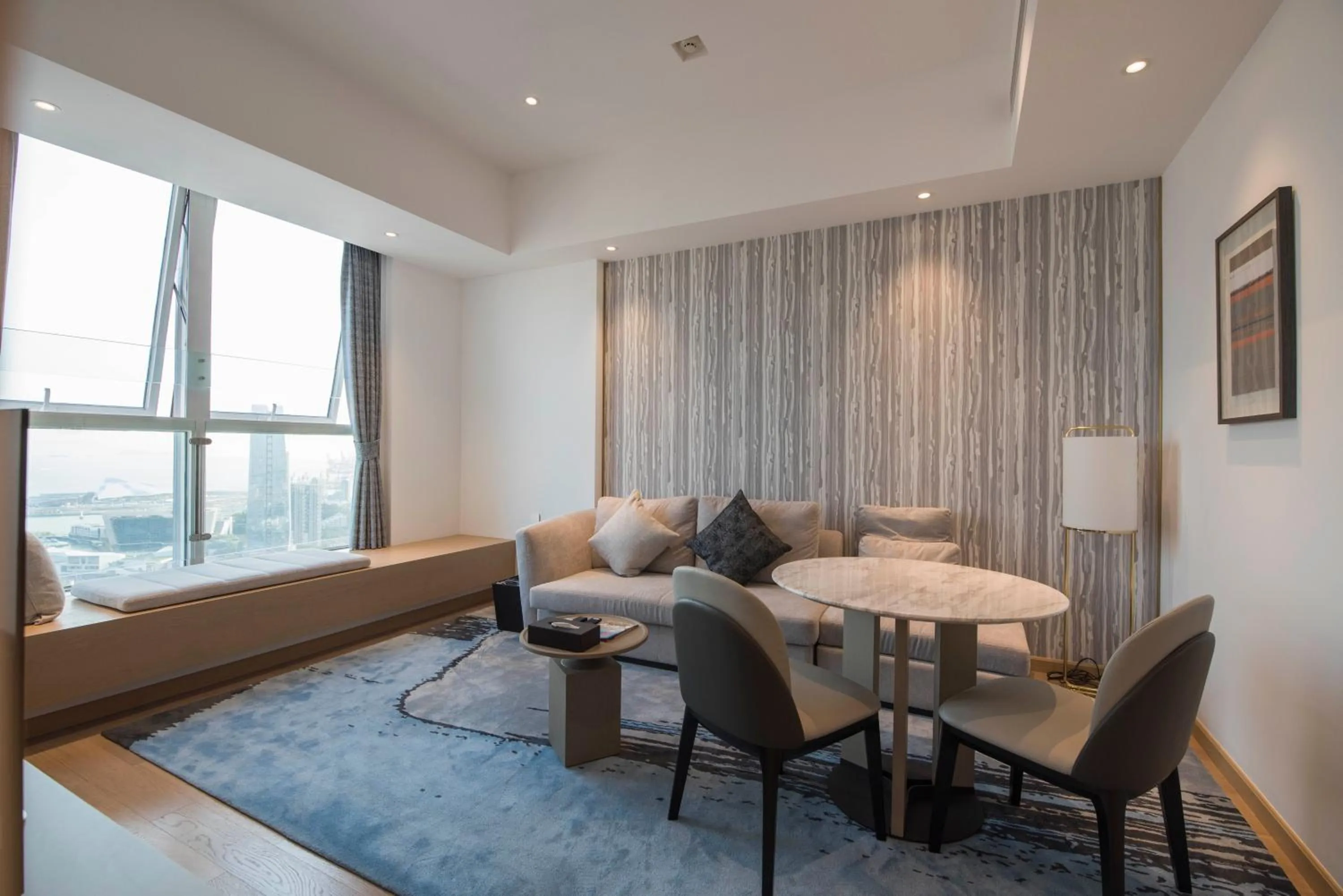 Living room in The Clouds Apartment