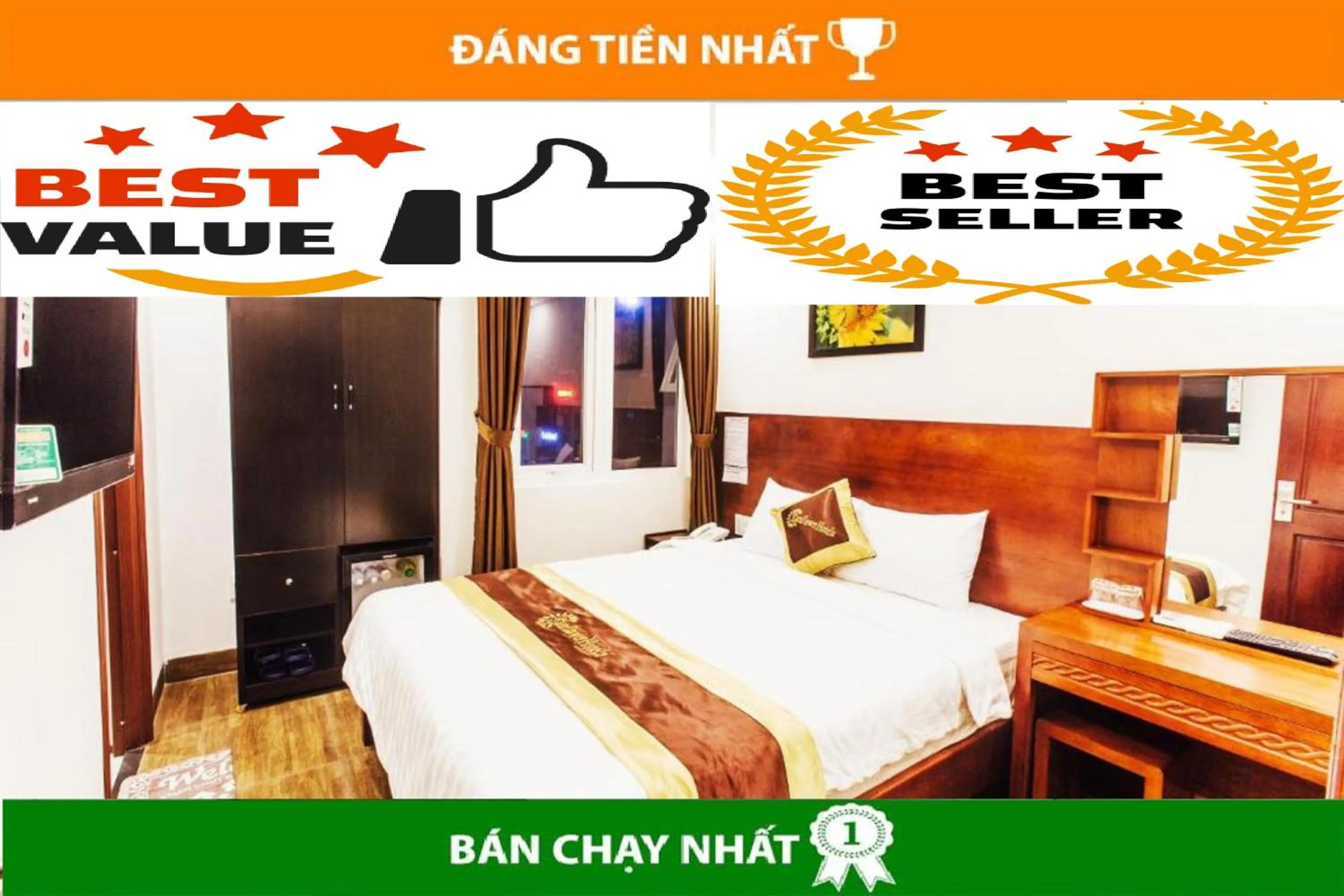 Photo of the whole room, Bed in Sunflower Hotel 2