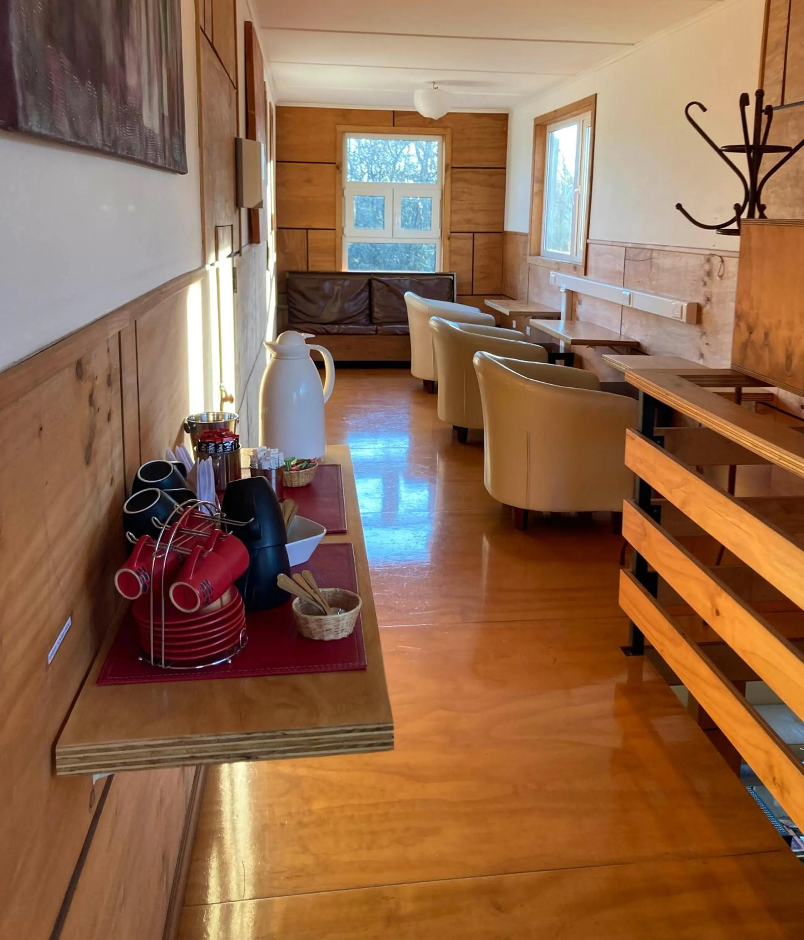 Seating area in Hotel Truyaca