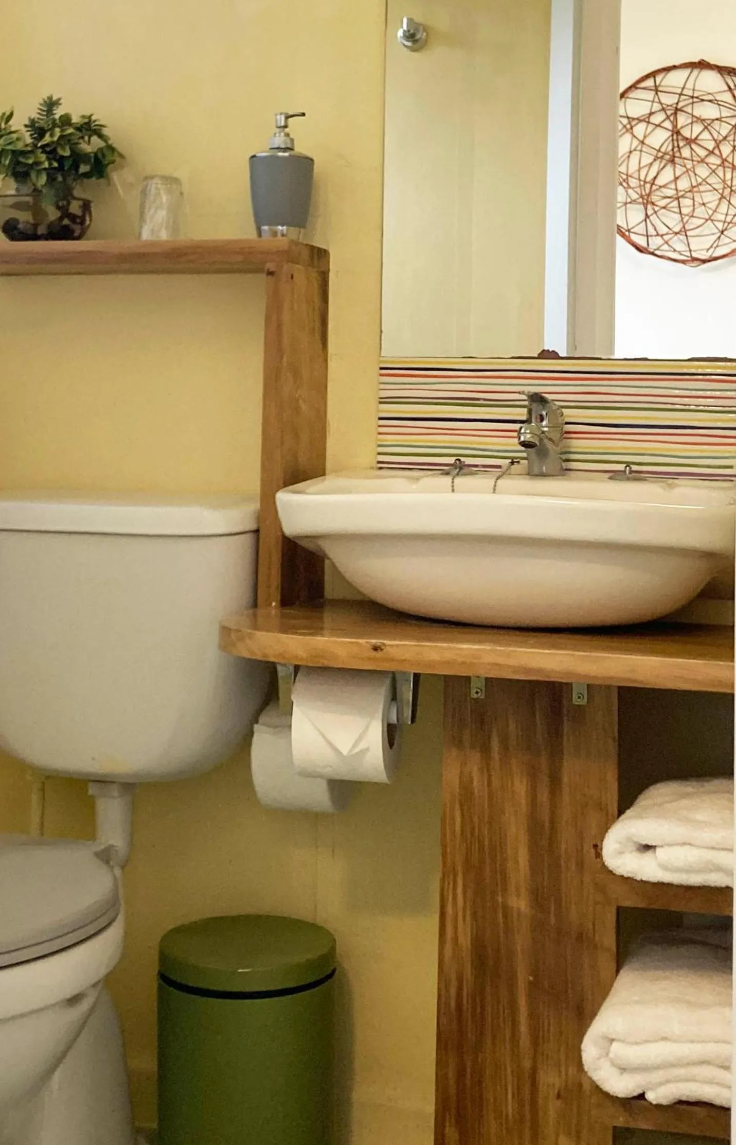 Bathroom in Hotel Truyaca