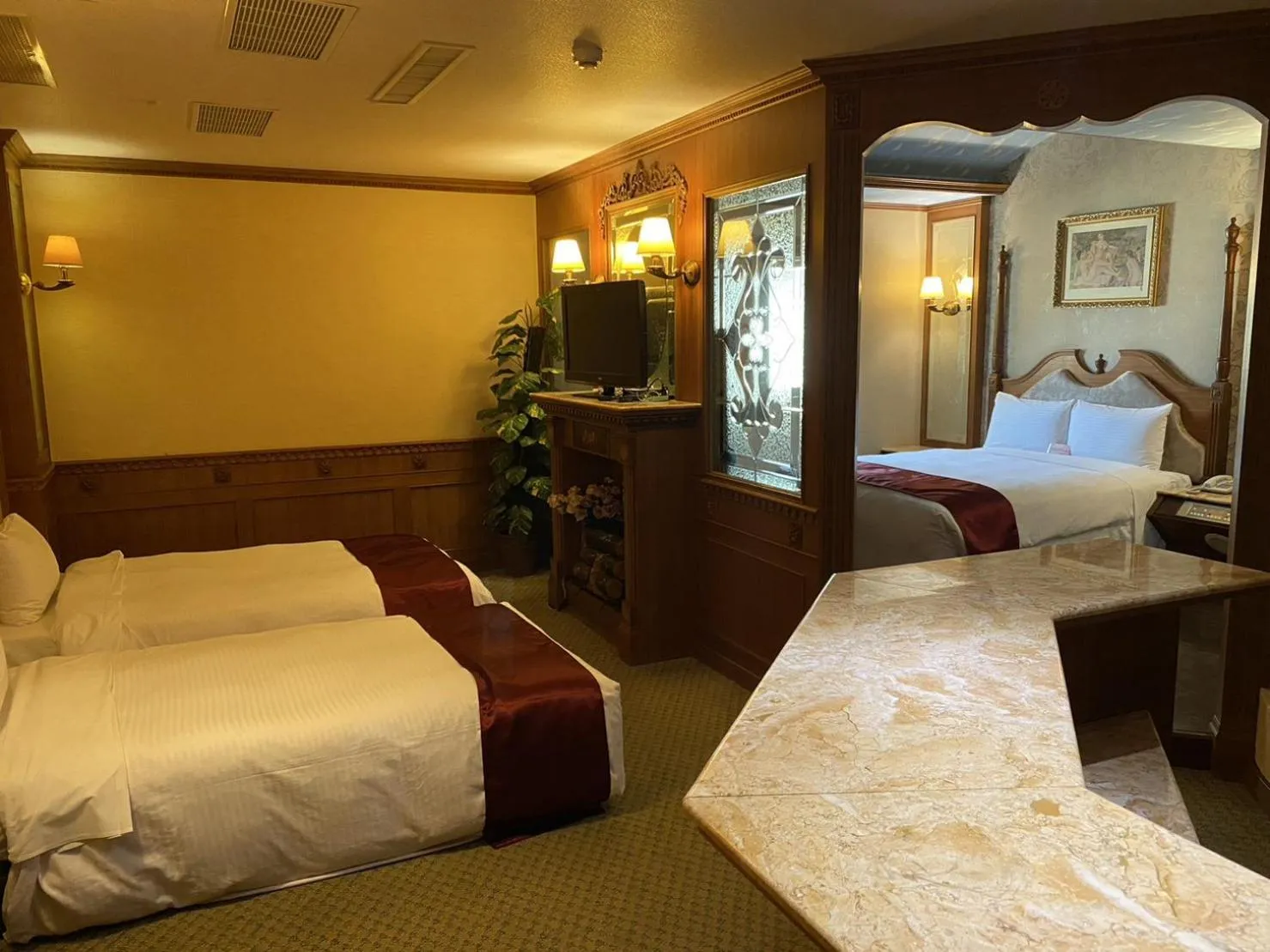 Photo of the whole room, Bed in I Live Motel