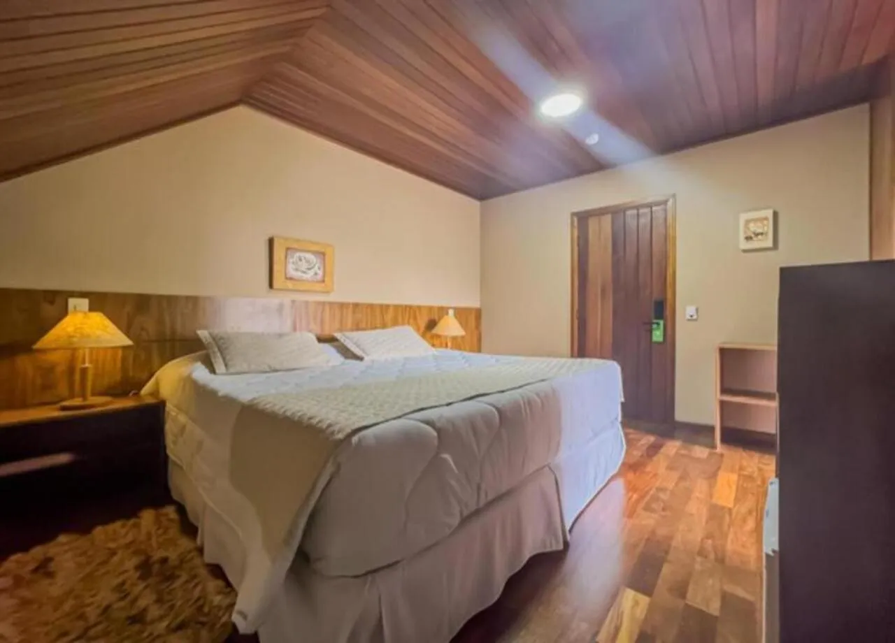 Bed in Pousada Victoria Villa By Nacional Inn - A 800 metros da Vila Capivari