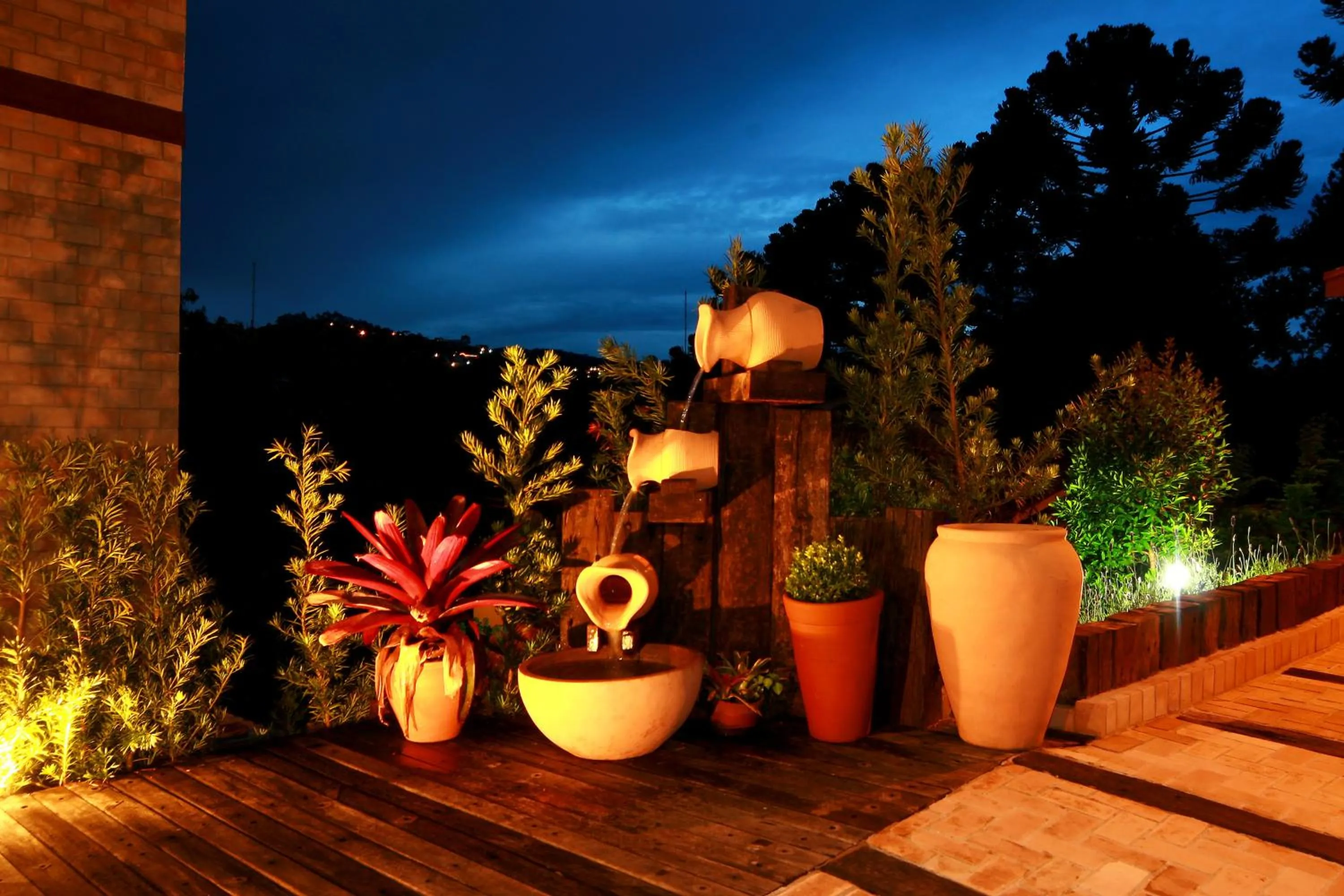 Patio in Pousada Victoria Villa By Nacional Inn - A 800 metros da Vila Capivari